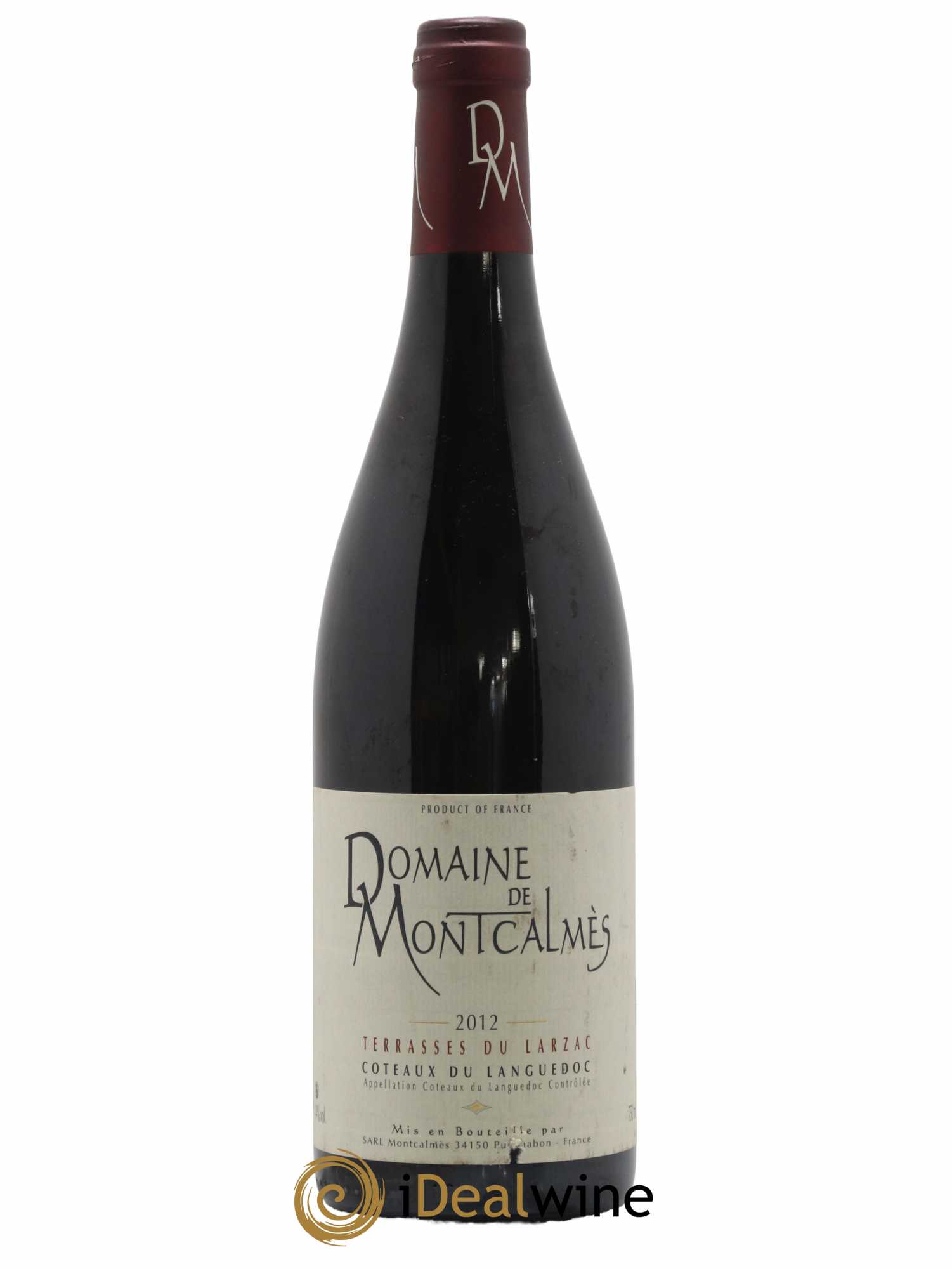 Terrasses du Larzac Domaine de Montcalmès Frédéric Pourtalié 2012 - Lot de 1 bouteille - 0
