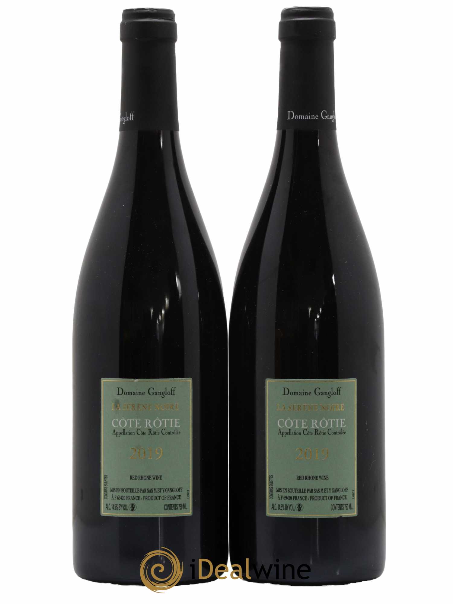 Côte-Rôtie La Sereine Noire Gangloff (Domaine) 2019 - Lotto di 2 bottiglie - 1