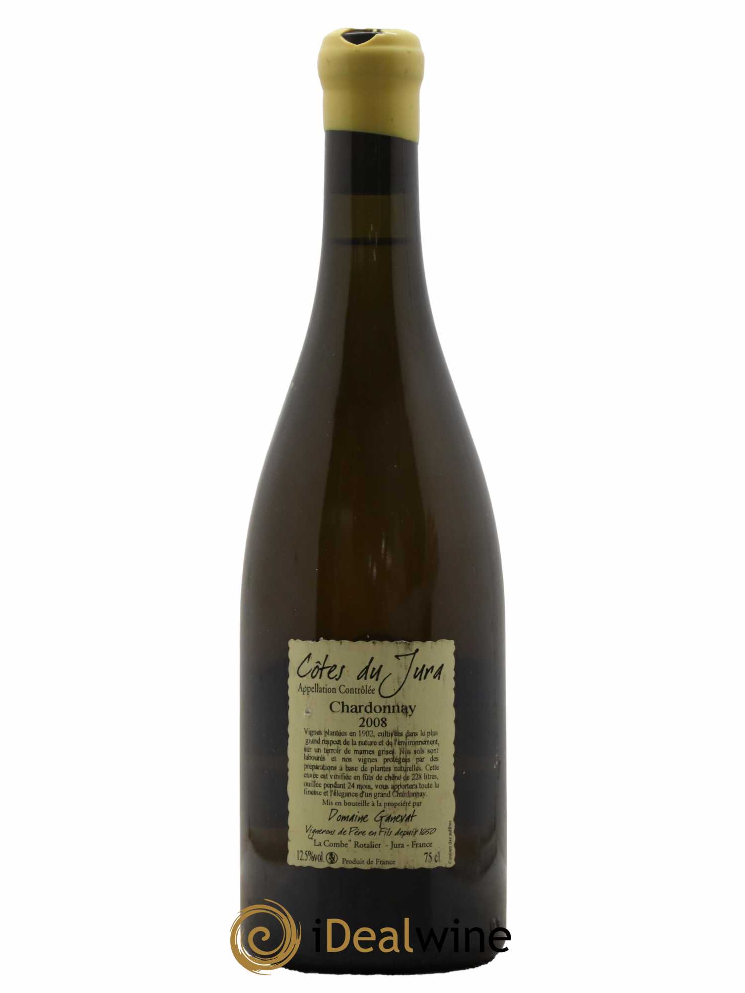 Côtes du Jura Les Chalasses Vieilles Vignes Jean-François Ganevat (Domaine) 2008 - Lot de 1 bouteille - 1
