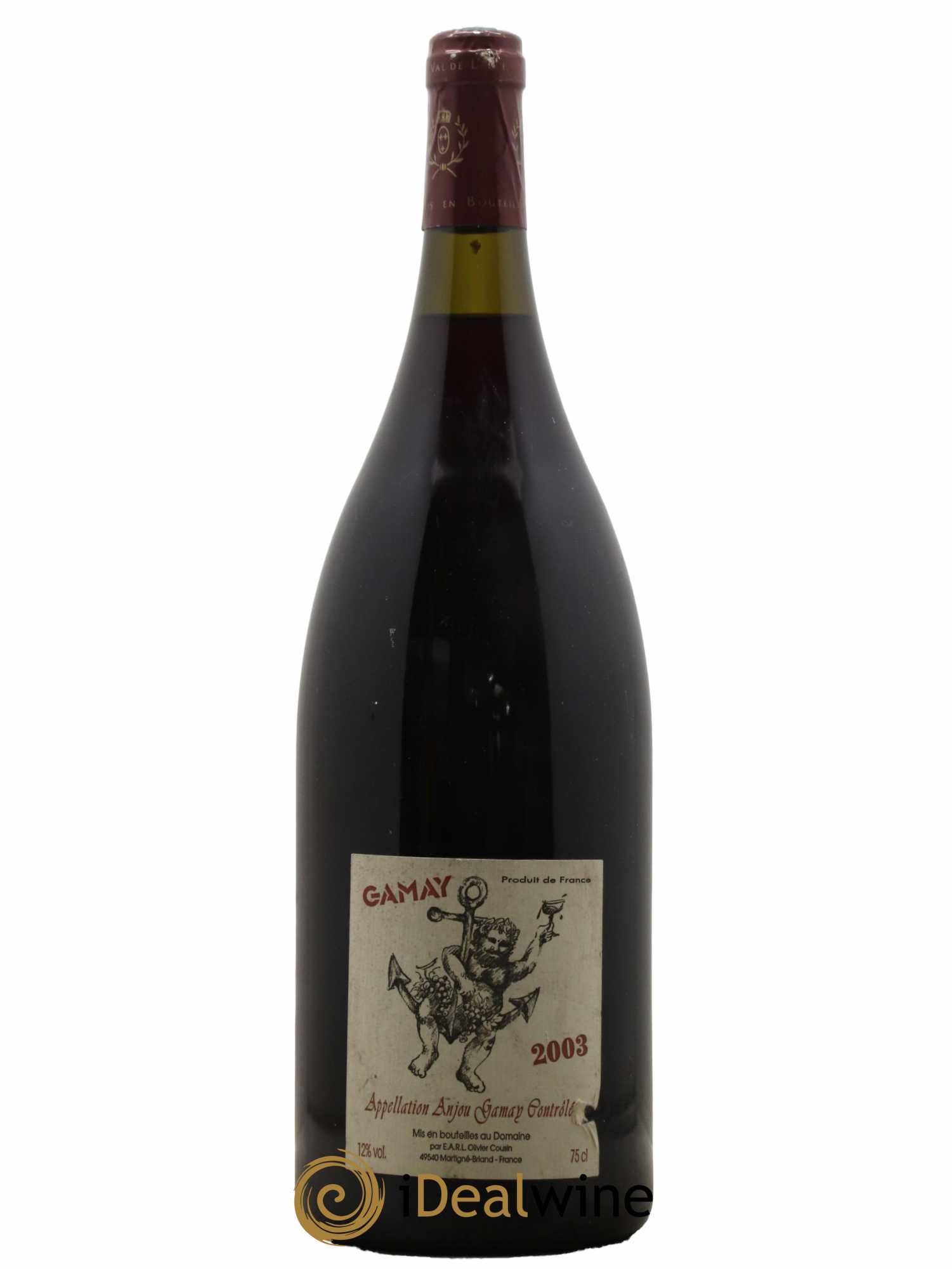 Anjou Gamay Domaine Olivier Cousin 2003 - Lot de 1 magnum - 0