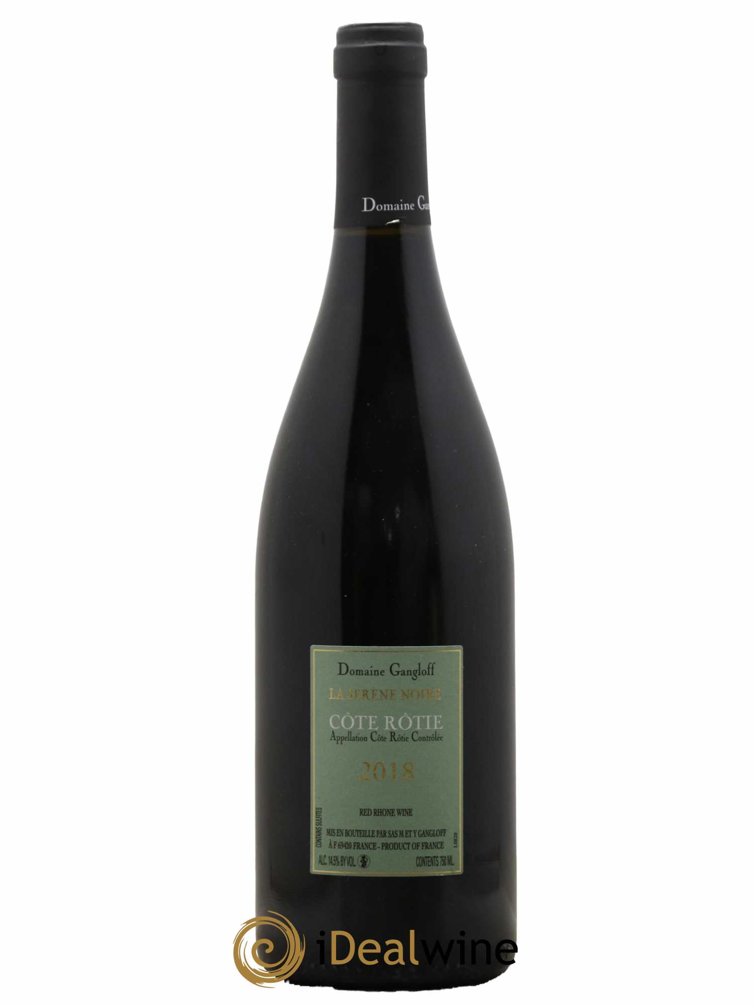 Côte-Rôtie La Sereine Noire Gangloff (Domaine) 2018 - Lot de 1 bouteille - 1