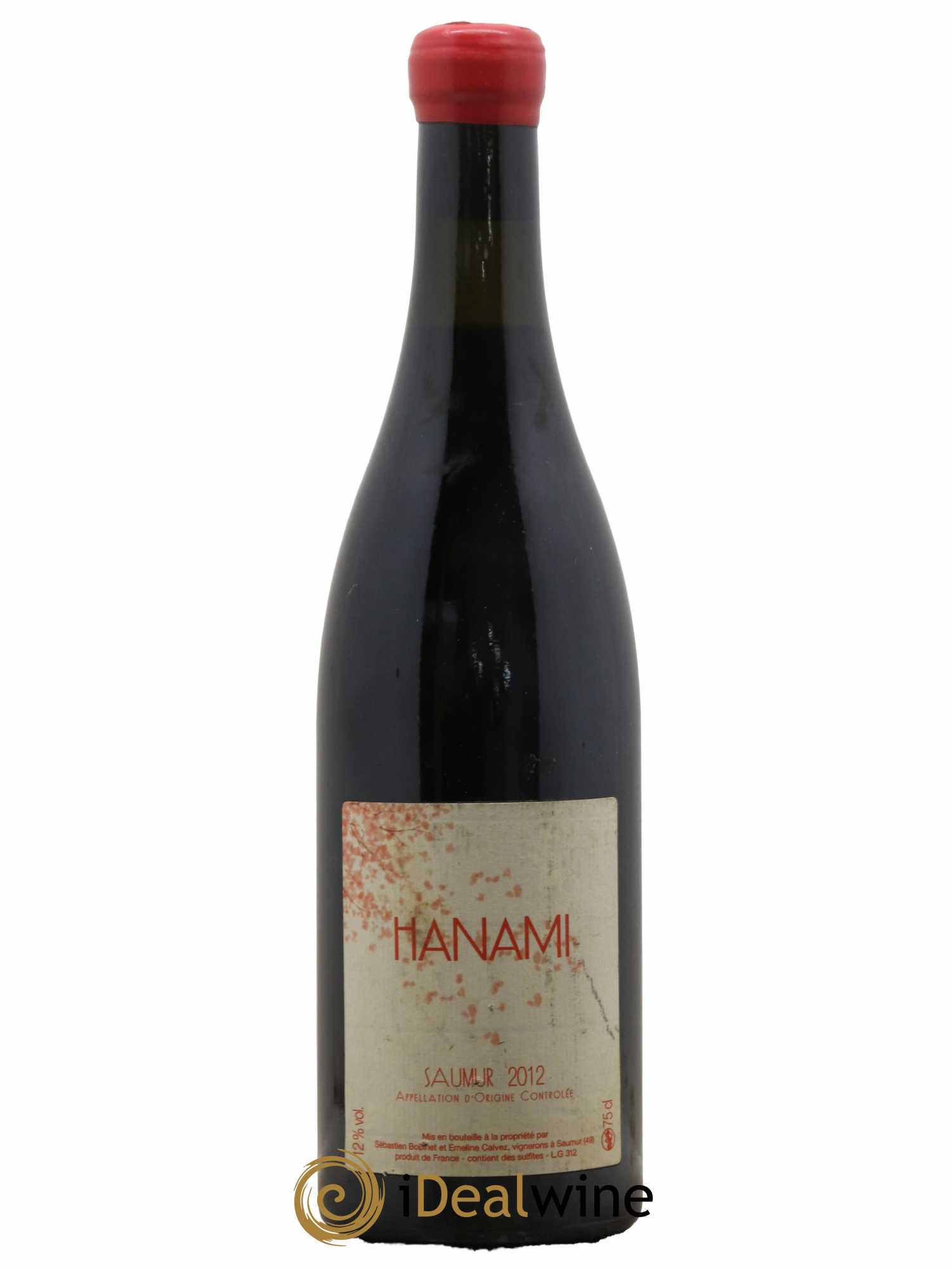 Saumur-Champigny Hanami Domaine Bobinet 2012 - Lot de 1 bouteille - 0