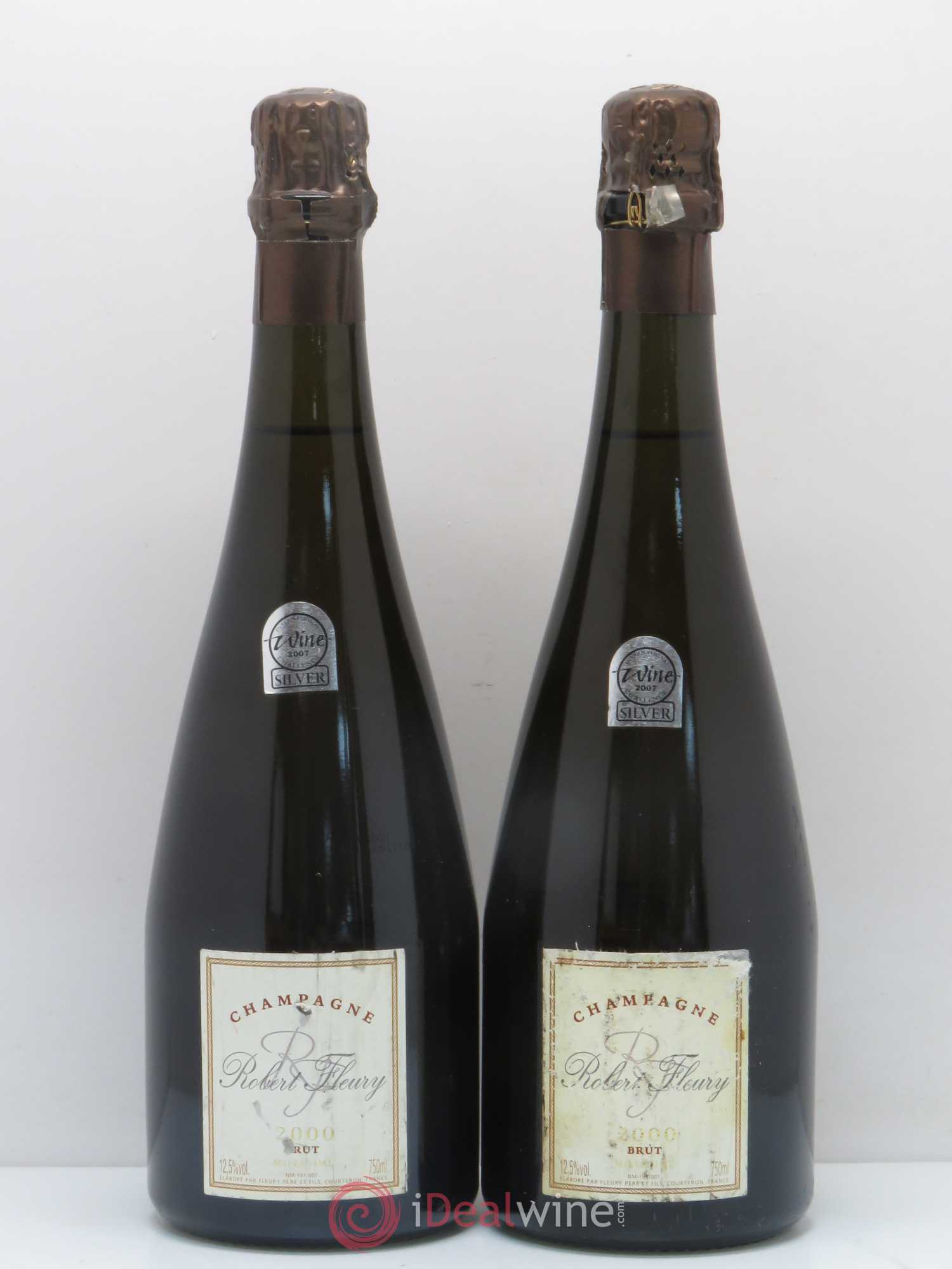 Millésimé Extra-Brut Fleury 2000 - Lot de 2 bouteilles - 0
