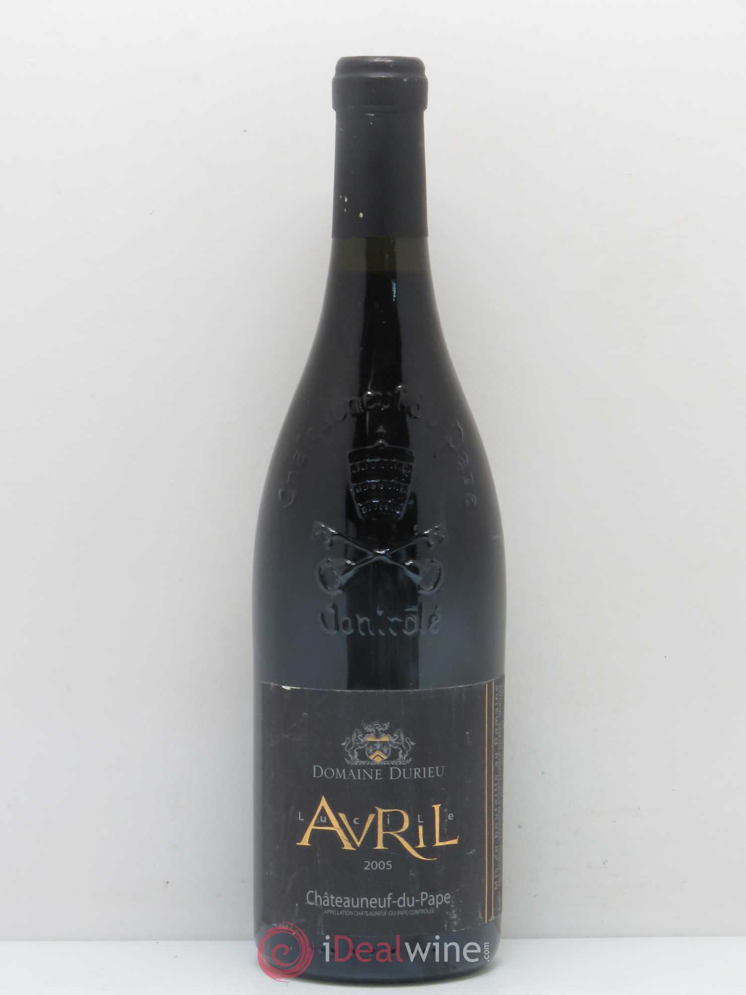 Châteauneuf-du-Pape Cuvee Lucille Avril Domaine Durieu 2005 - Lot of 1 bottle - 0