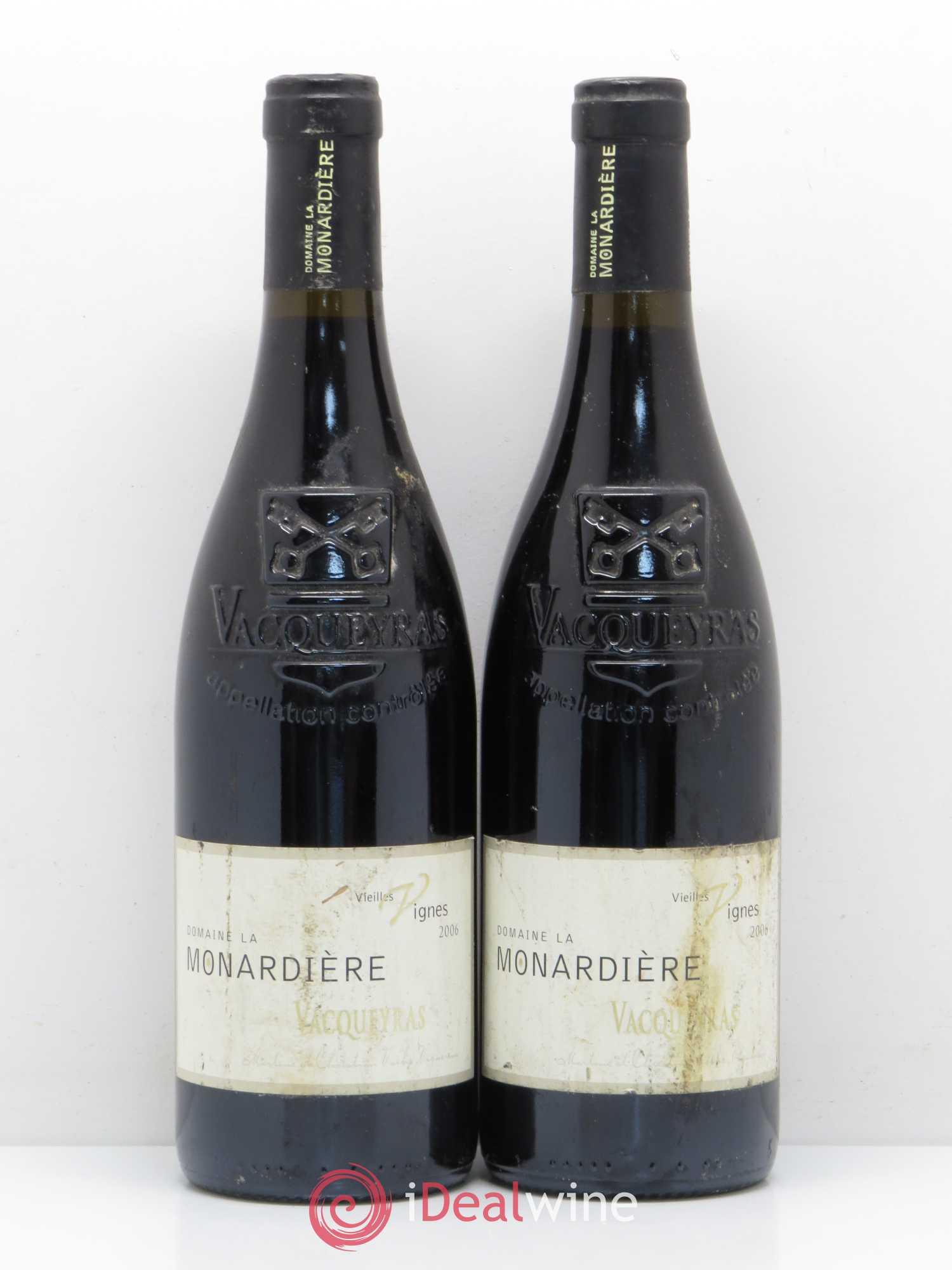 Vacqueyras Vieilles Vignes La Monardière (Domaine) 2006 - Lot de 2 bouteilles - 0