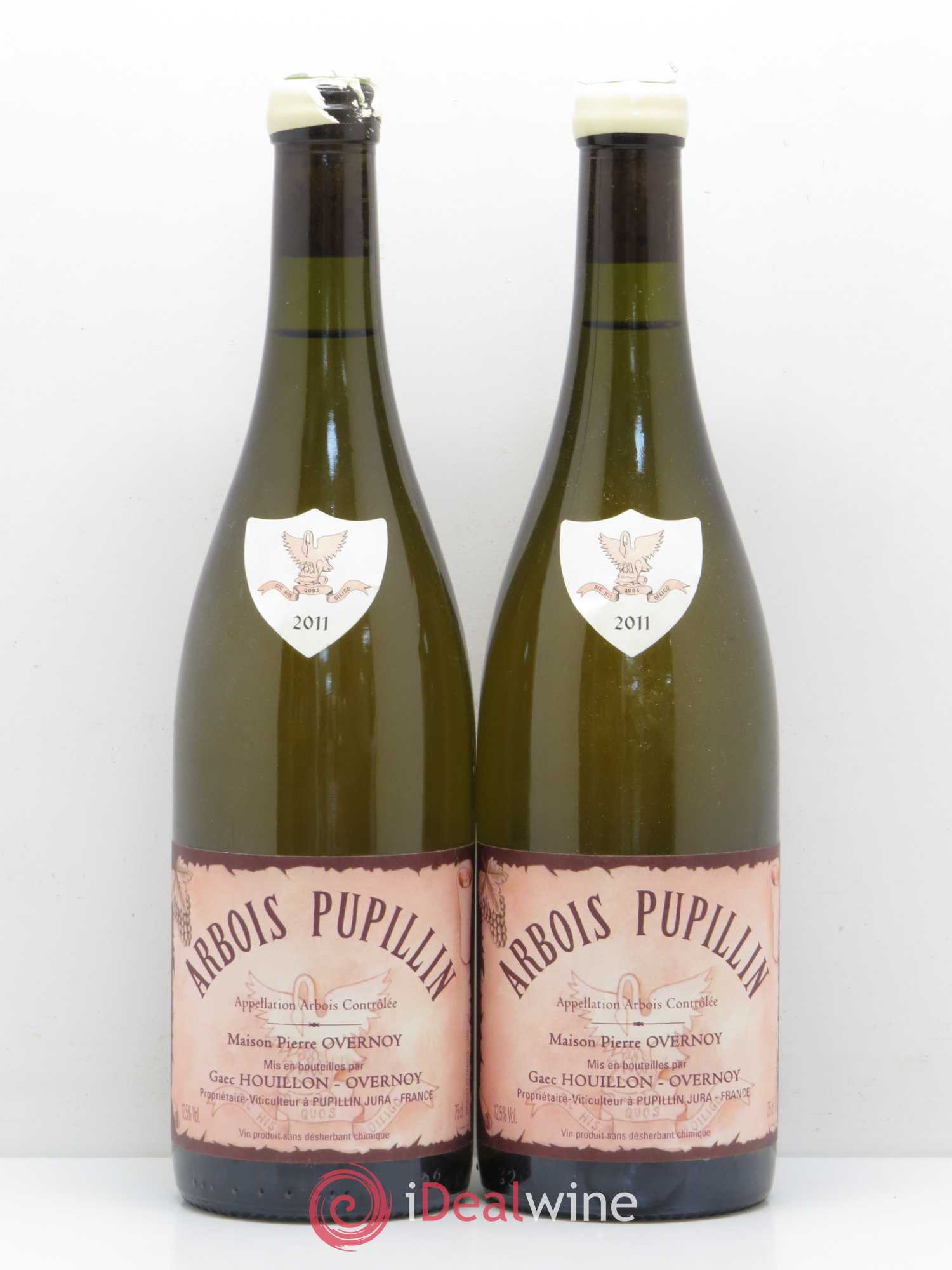 Arbois-Pupillin Savagnin (cire jaune) Overnoy-Houillon (Domaine) Chardonnay 2011 - Lot de 2 bouteilles - 0