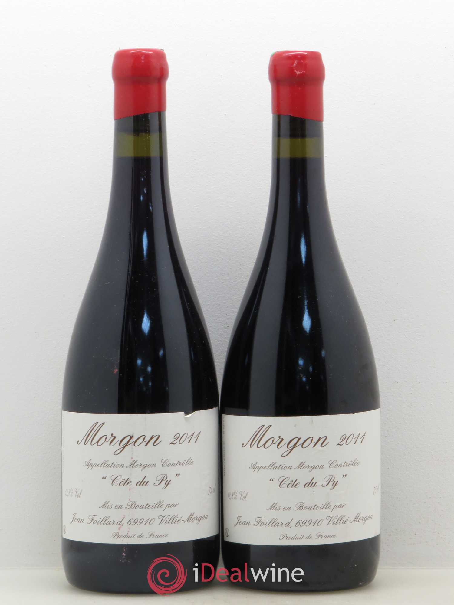 Morgon Côte du Py Jean Foillard 2011 - Lot de 2 bouteilles - 0
