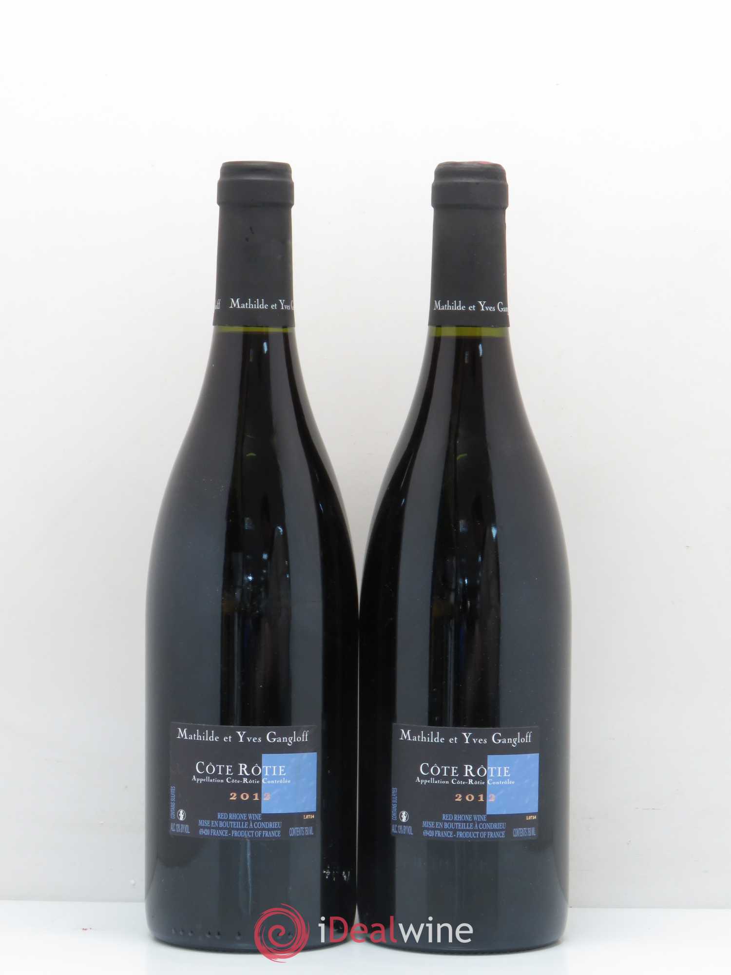 Côte-Rôtie La Barbarine Gangloff (Domaine) 2012 - Lot de 2 bouteilles - 1