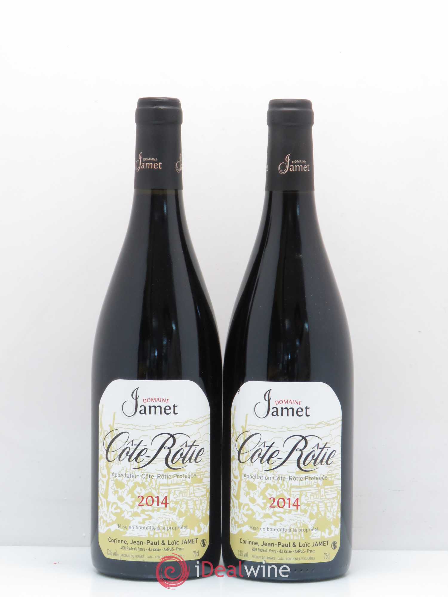 Côte-Rôtie Jamet (Domaine) 2014 - Lot de 2 bouteilles - 0