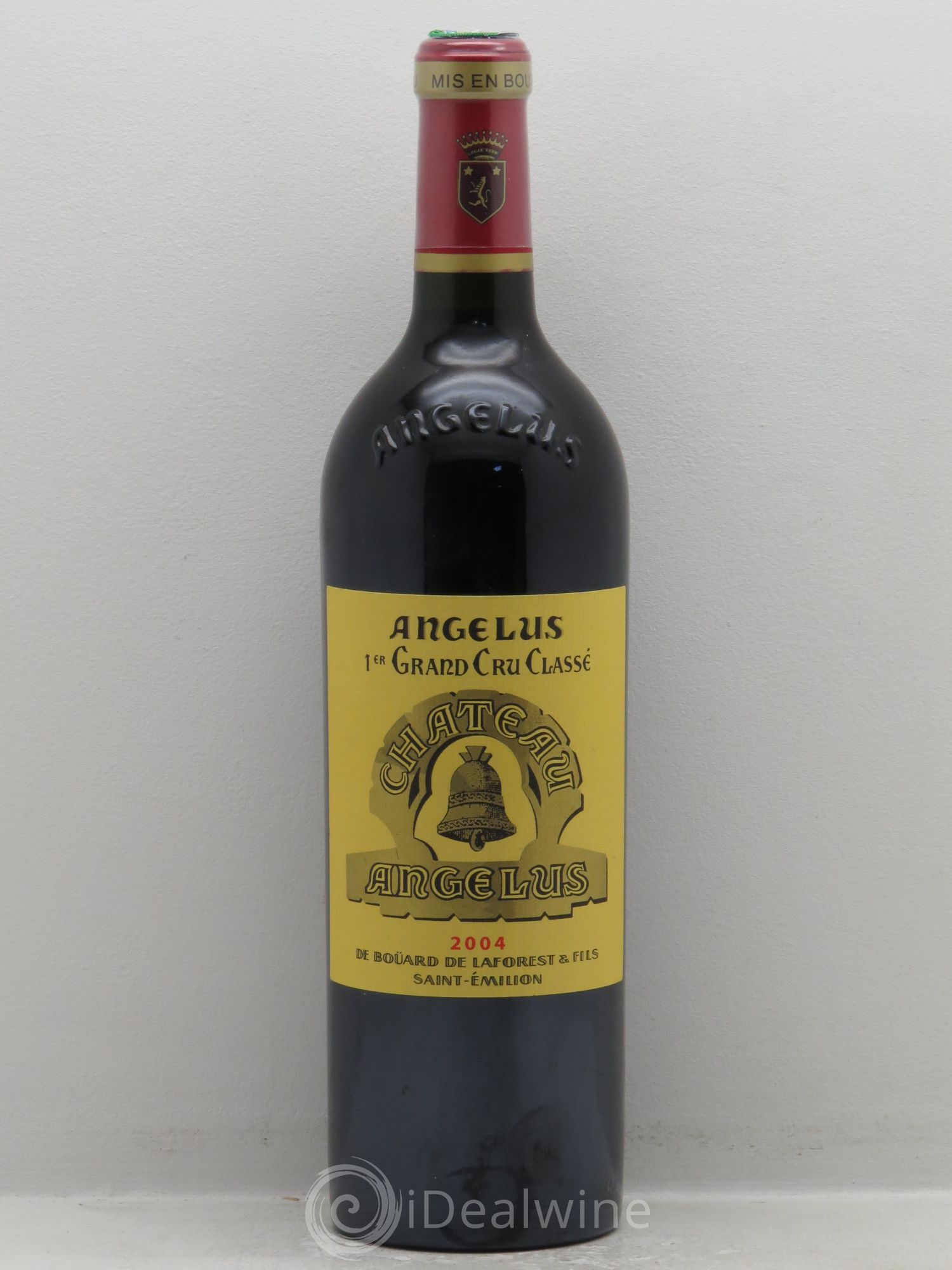 Château Angélus 1er Grand Cru Classé A 2004 - Lot de 1 bouteille - 0