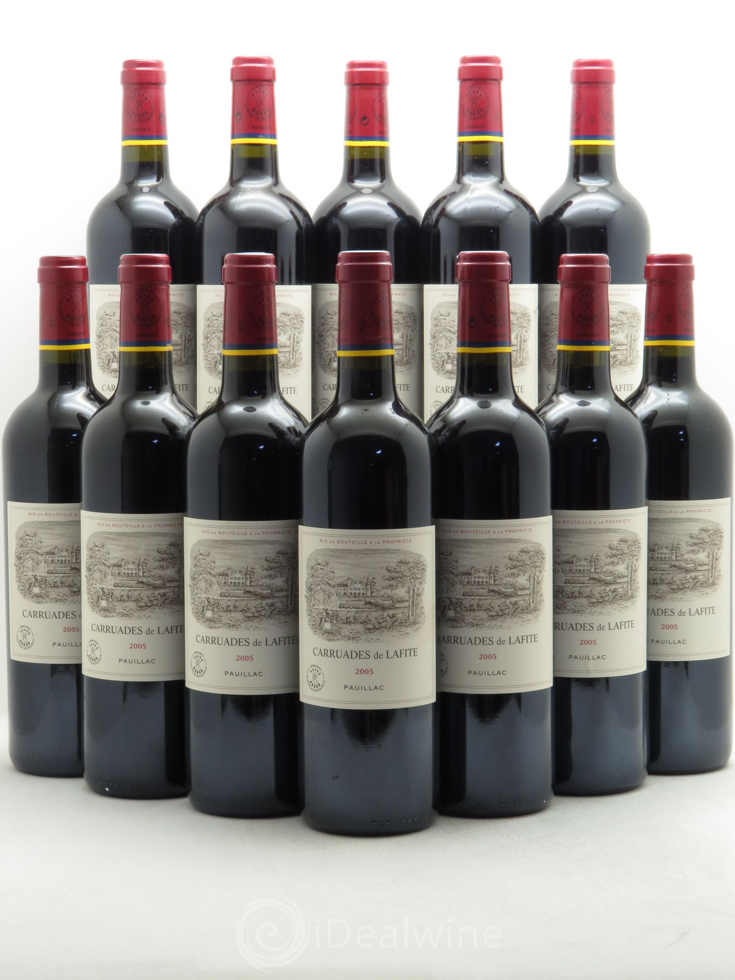 Carruades de Lafite Rothschild Second Vin 2005 - Lot de 12 bouteilles - 0