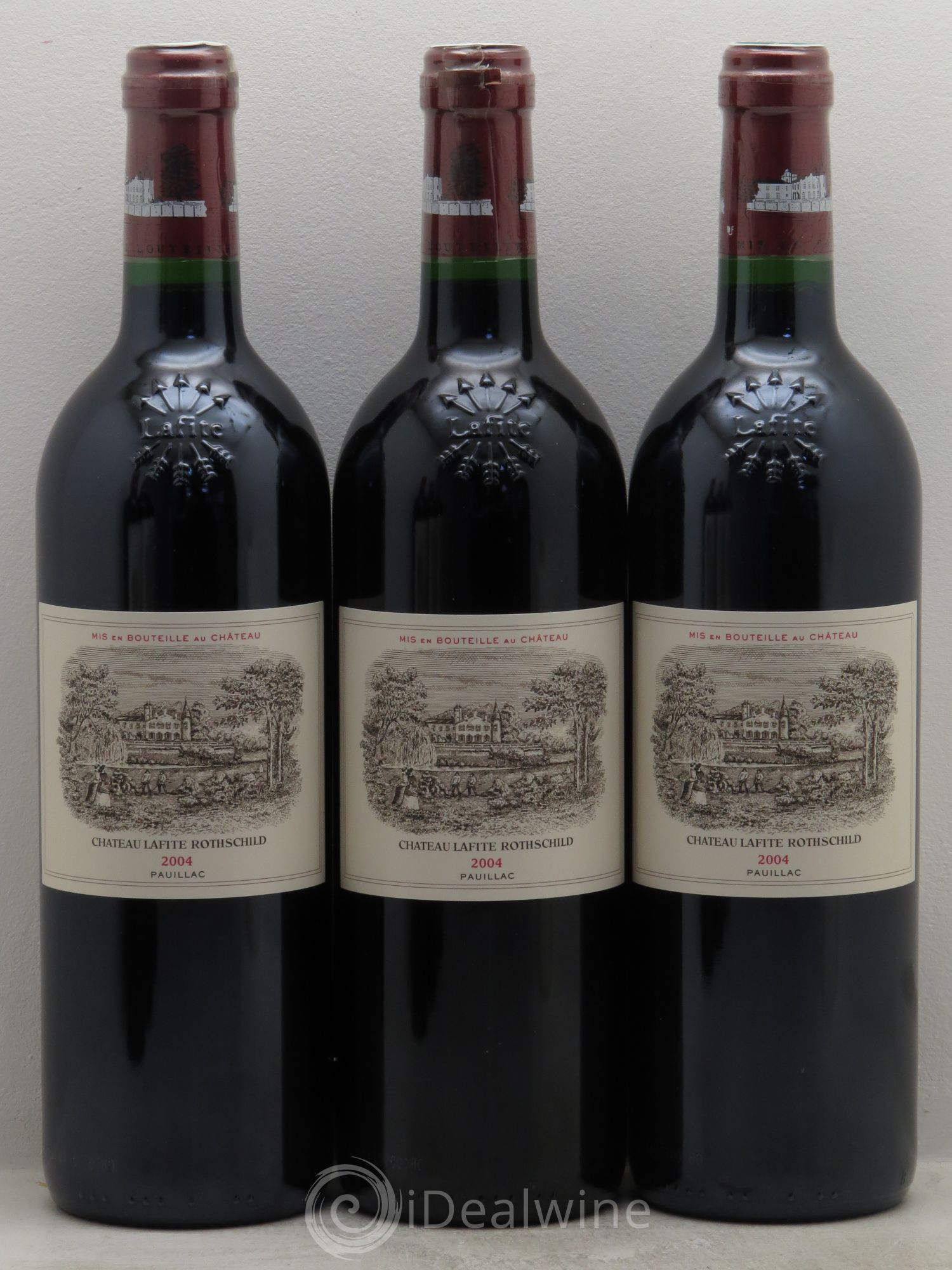 Château Lafite Rothschild 1er Grand Cru Classé 2004 - Lot de 6 bouteilles - 1