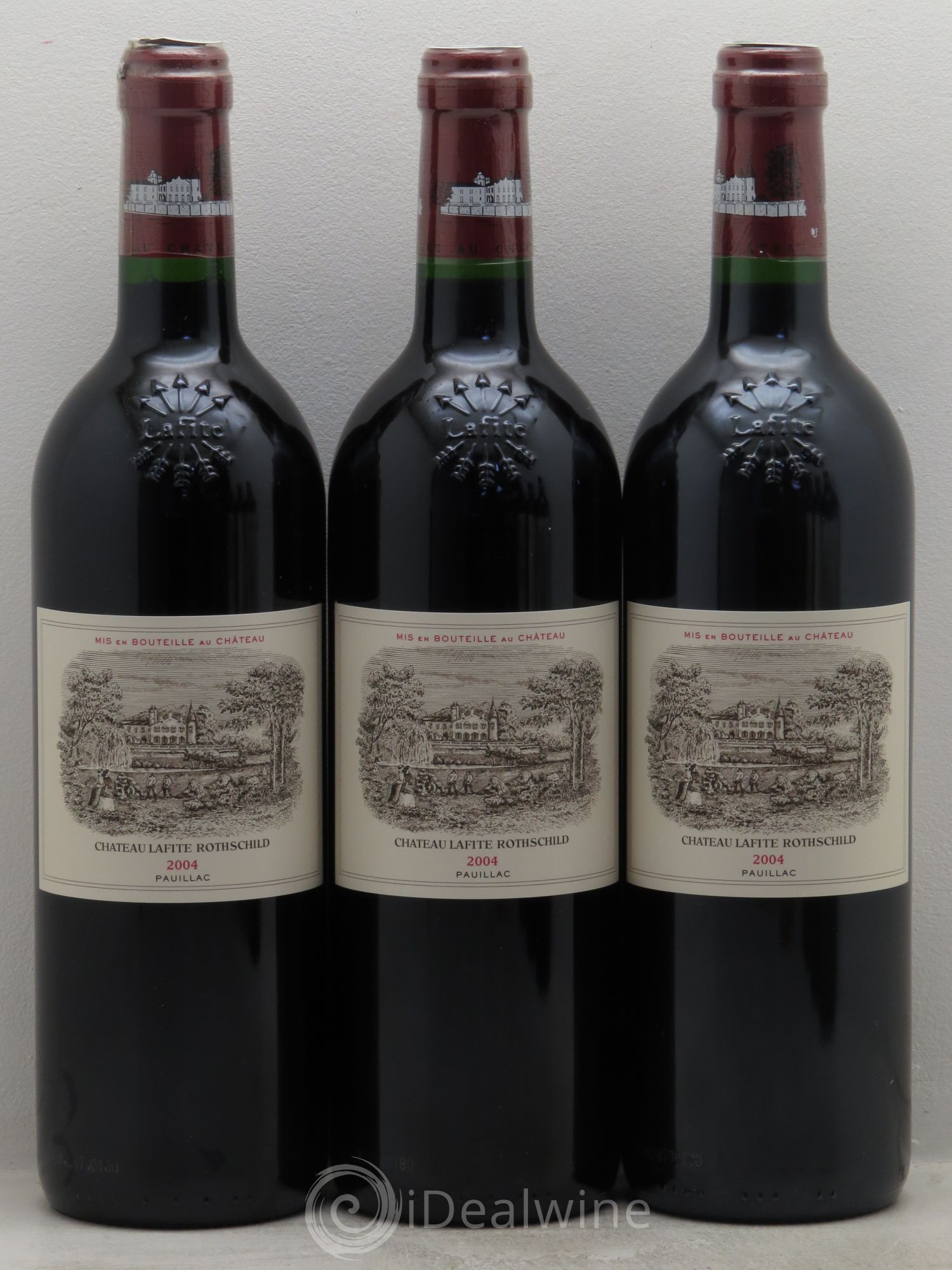 Château Lafite Rothschild 1er Grand Cru Classé 2004 - Lot de 6 bouteilles - 2