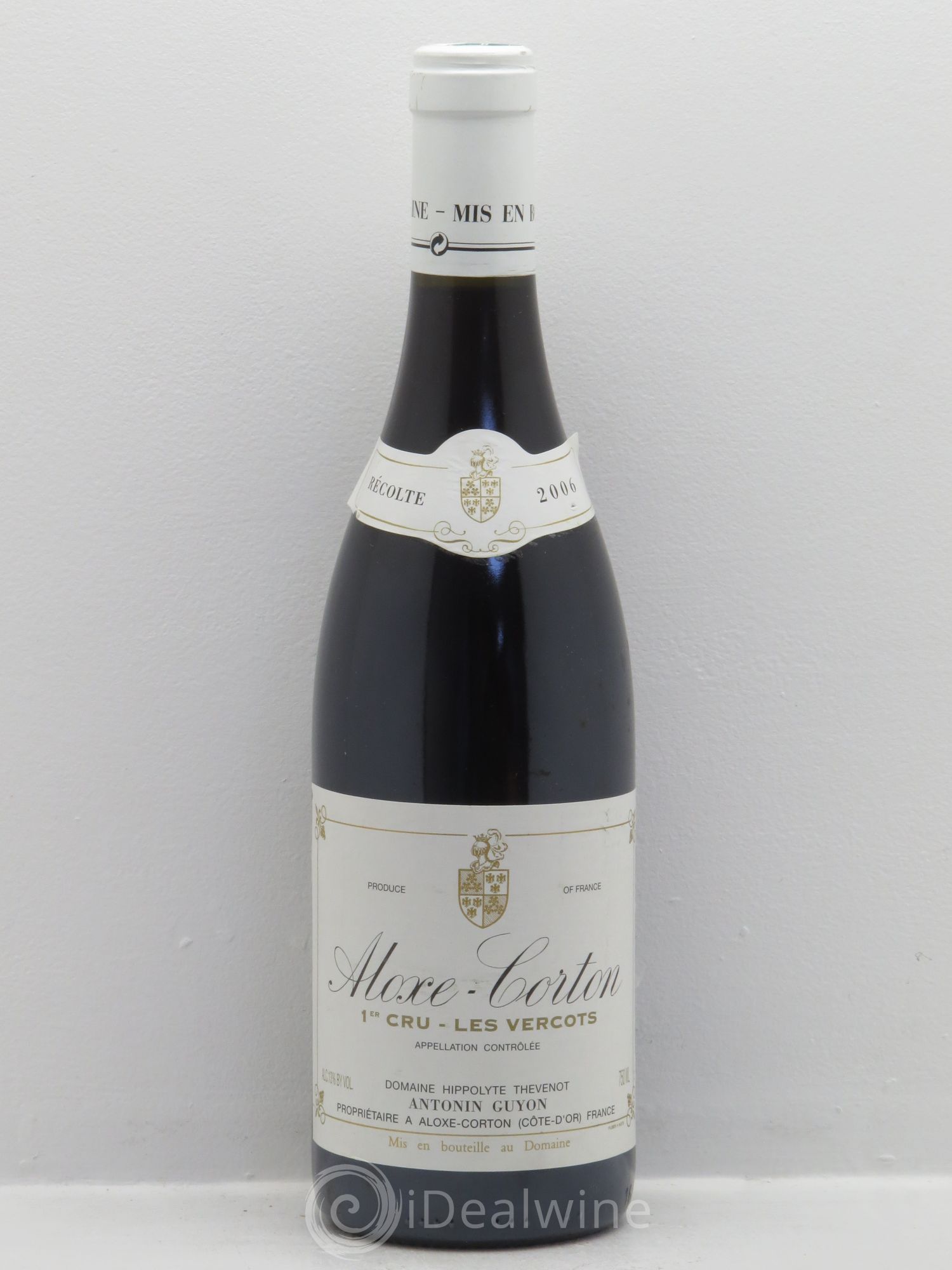 Aloxe-Corton 1er Cru Hyppolyte Thevenot 2006 - Lot de 1 bouteille - 0