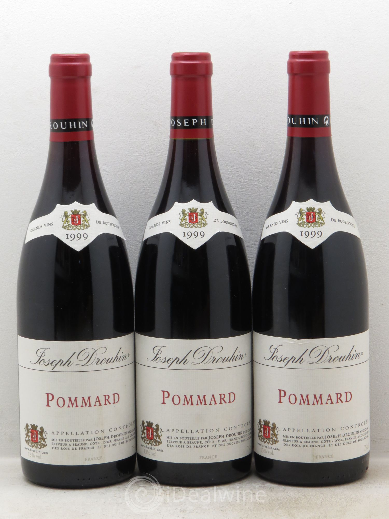 Pommard Joseph Drouhin 1999 - Lot de 3 bouteilles - 0