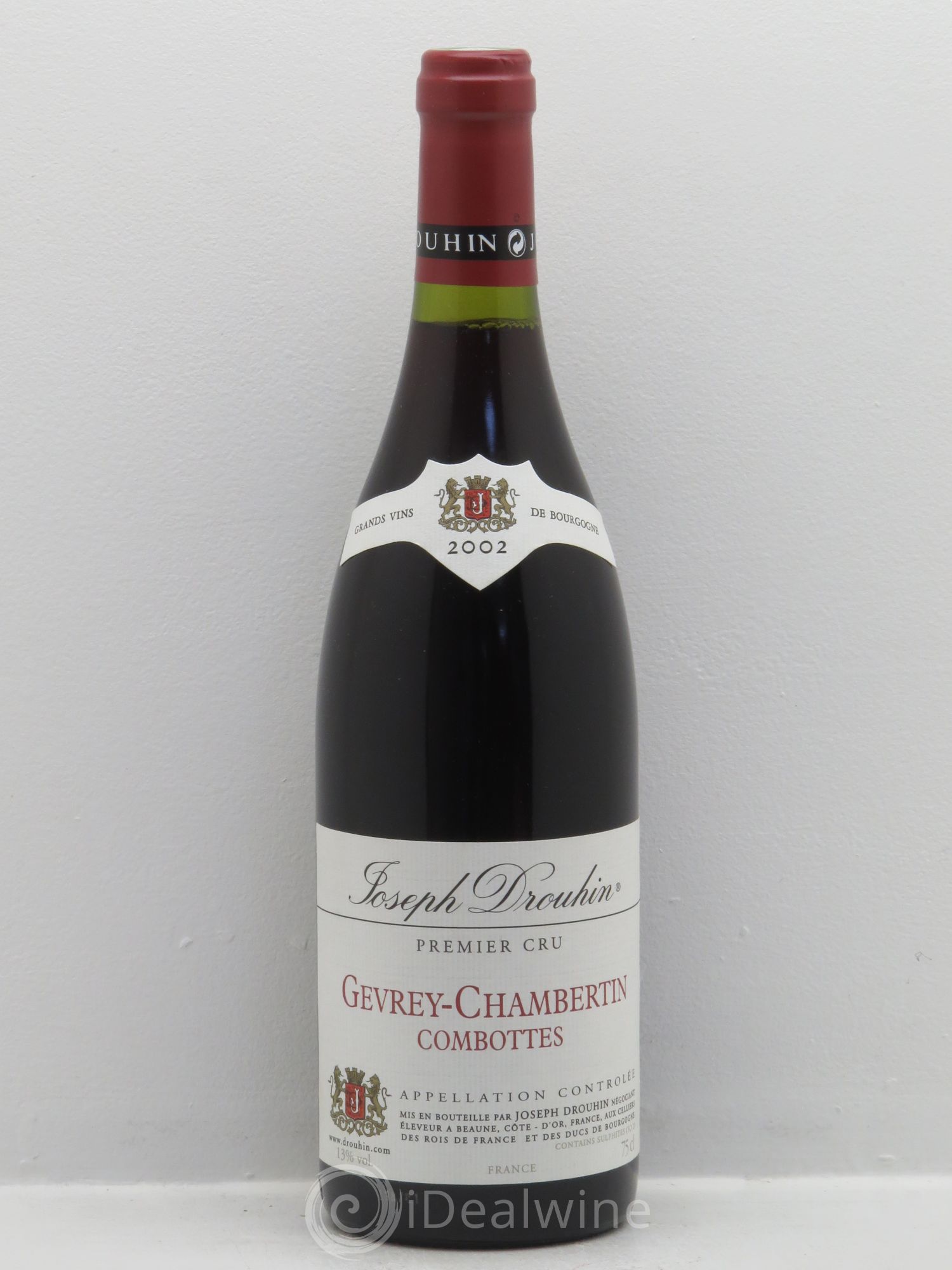 Gevrey-Chambertin 1er Cru 2002 - Lot de 1 bouteille - 0
