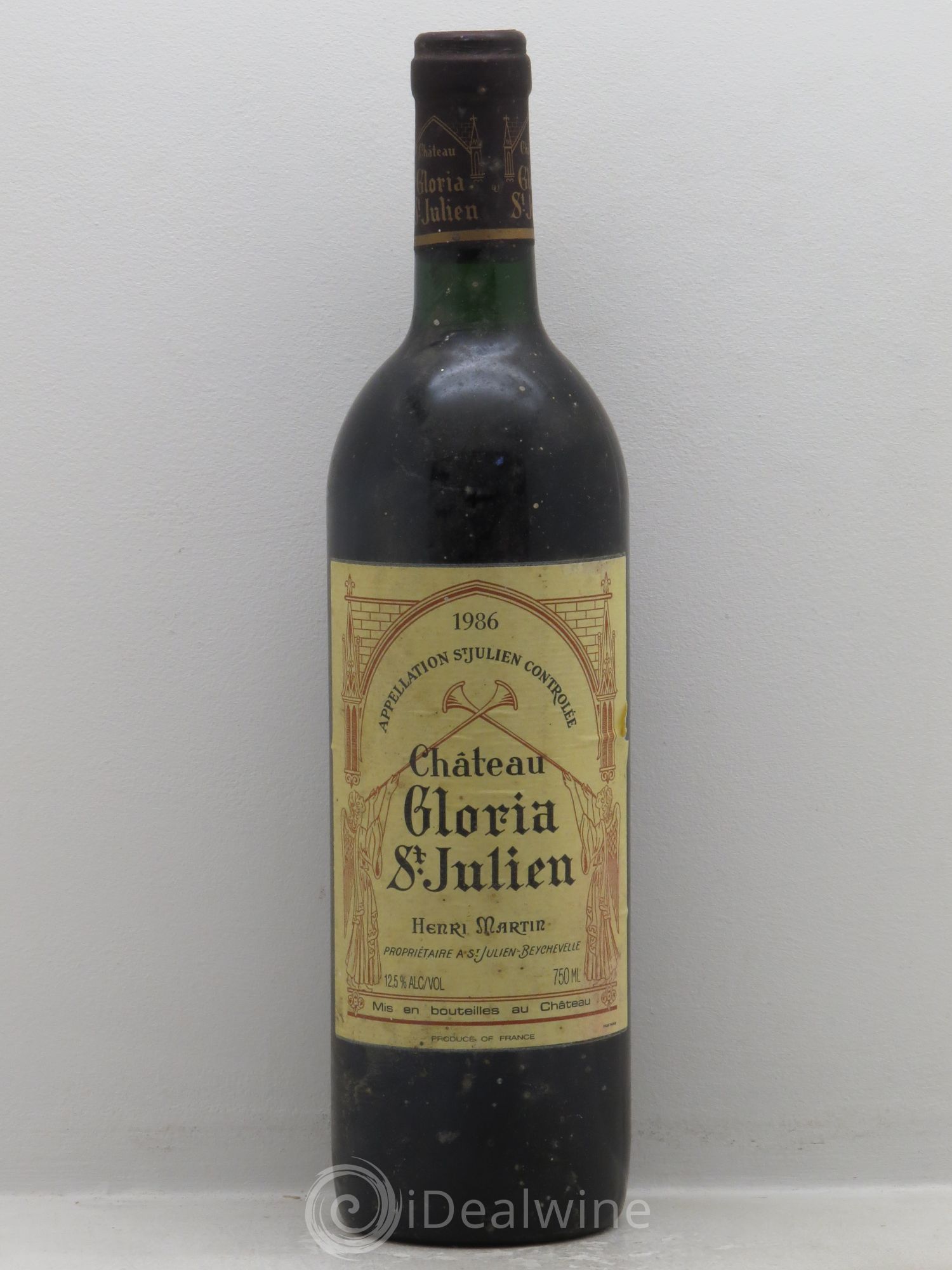 Château Gloria 1986 - Lot de 1 bouteille - 0