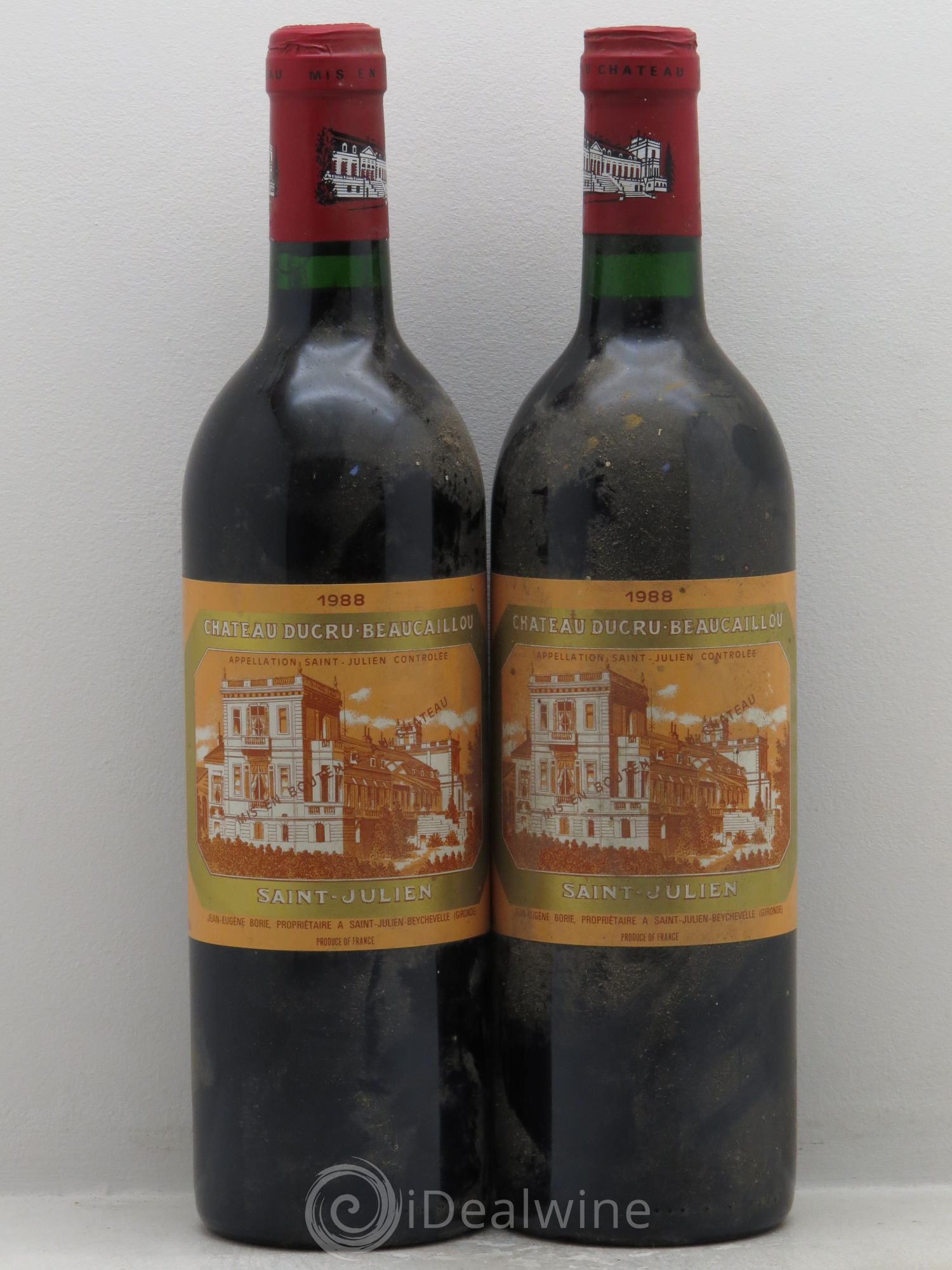 Château Ducru Beaucaillou 2ème Grand Cru Classé 1988 - Lot de 2 bouteilles - 0