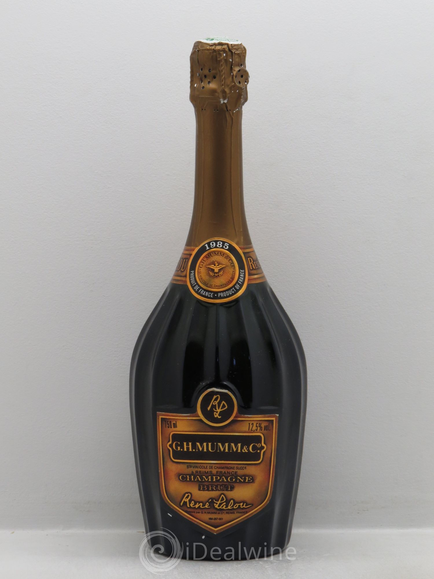 René Lalou Mumm 1985 - Lot de 1 bouteille - 0