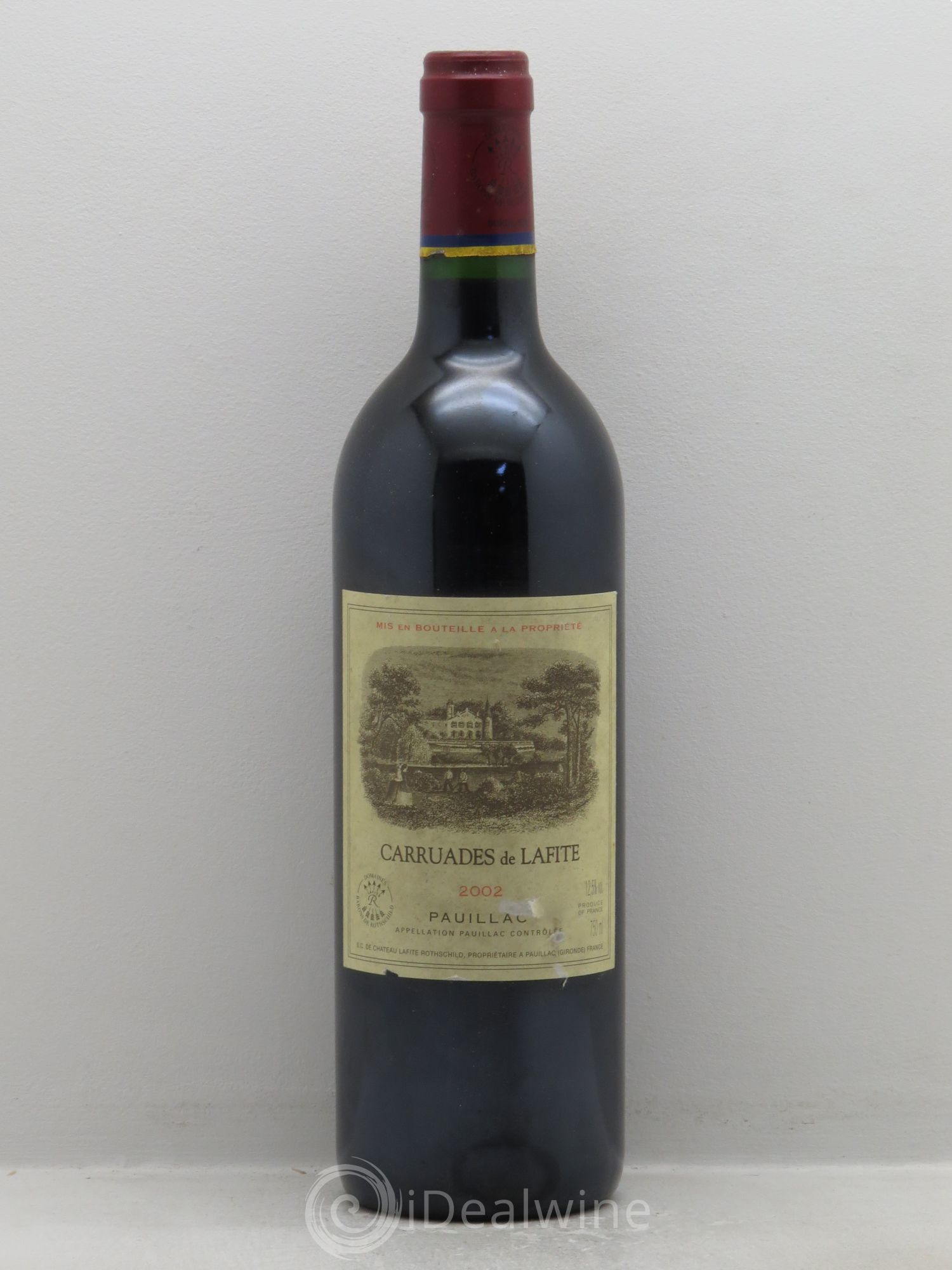 Carruades de Lafite Rothschild Second Vin 2002 - Lot de 1 bouteille - 0