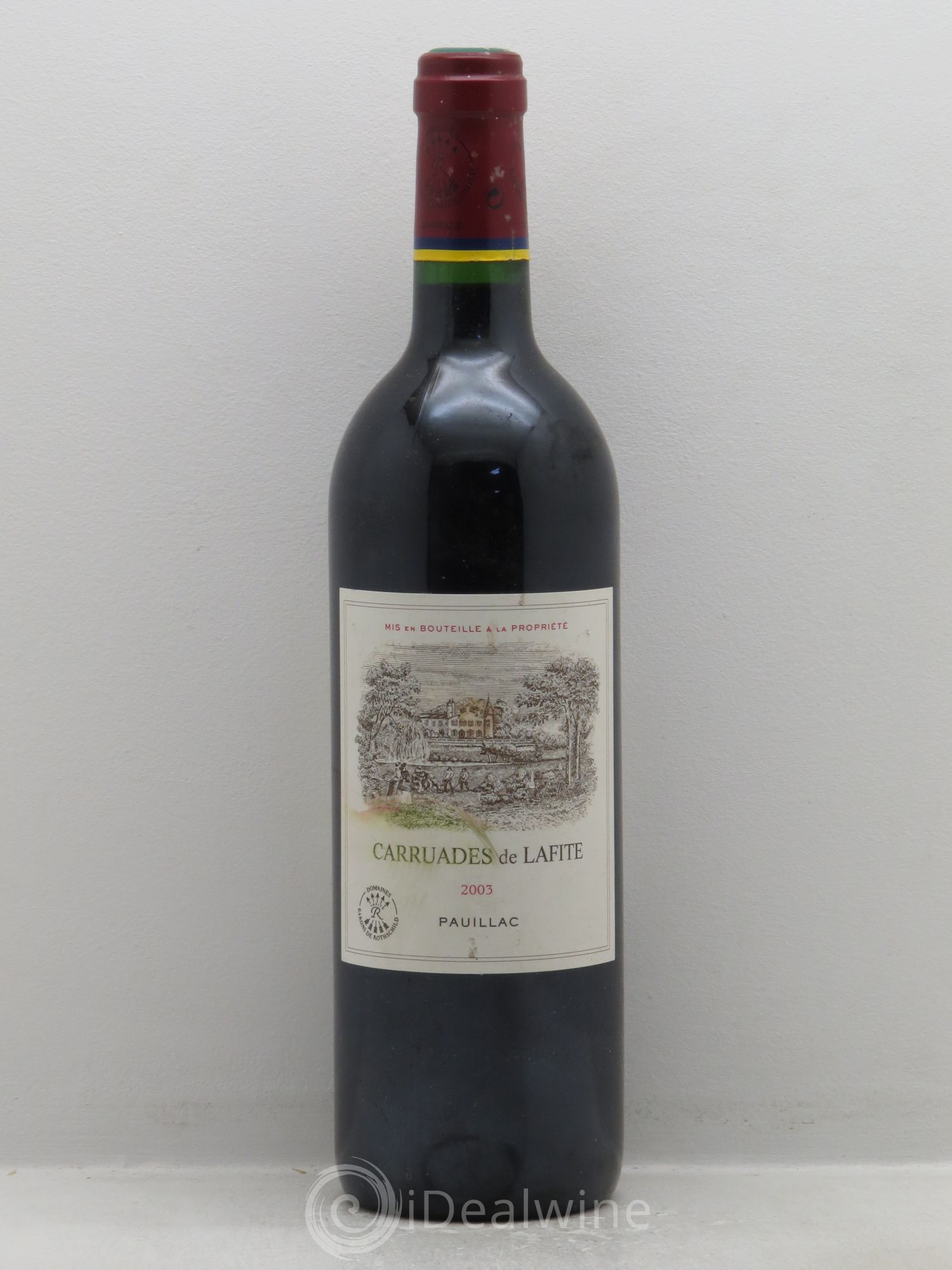 Carruades de Lafite Rothschild Second Vin 2003 - Lot de 6 bouteilles - 0