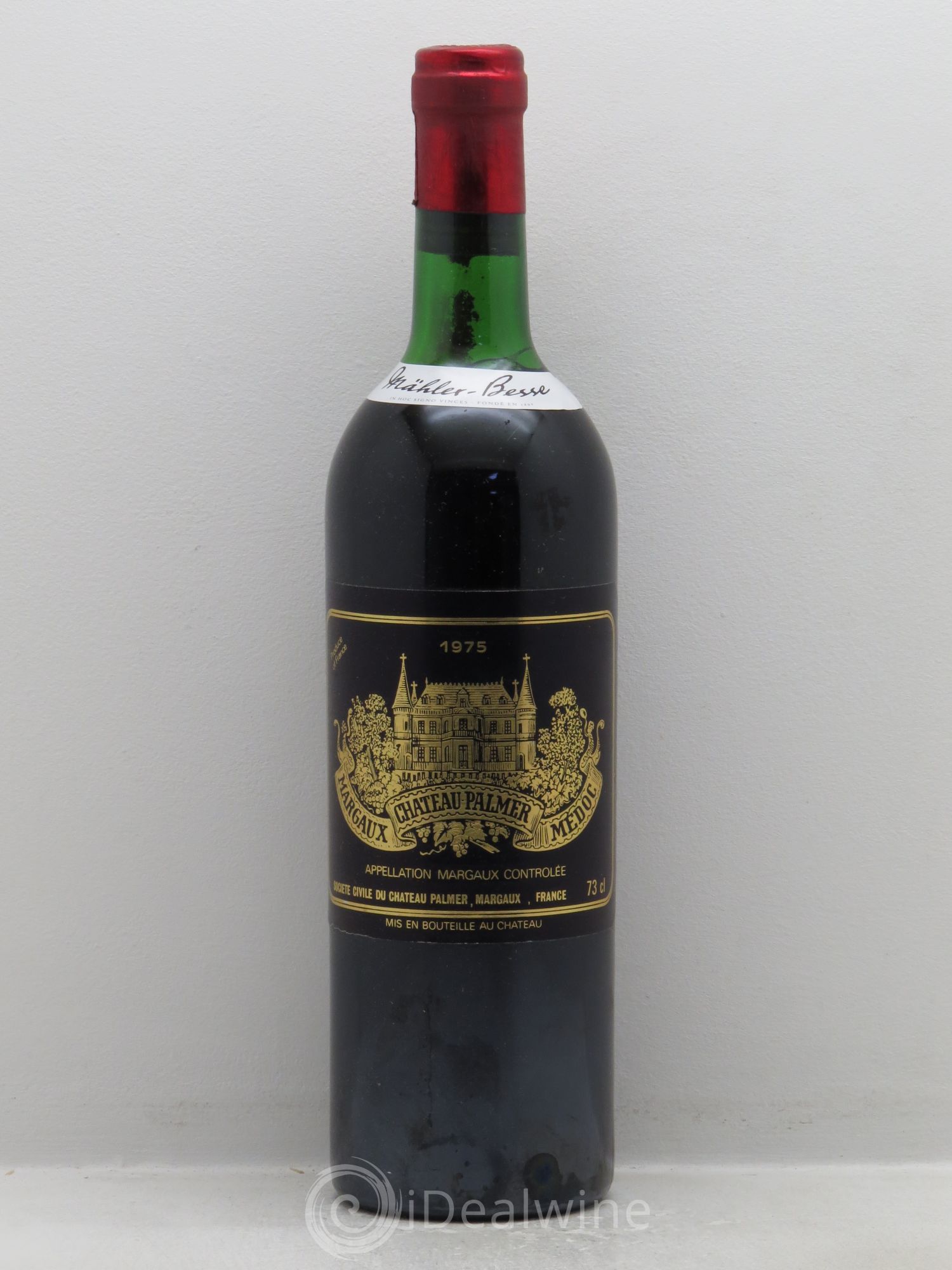 Château Palmer 3ème Grand Cru Classé 1975 - Lot de 1 bouteille - 0