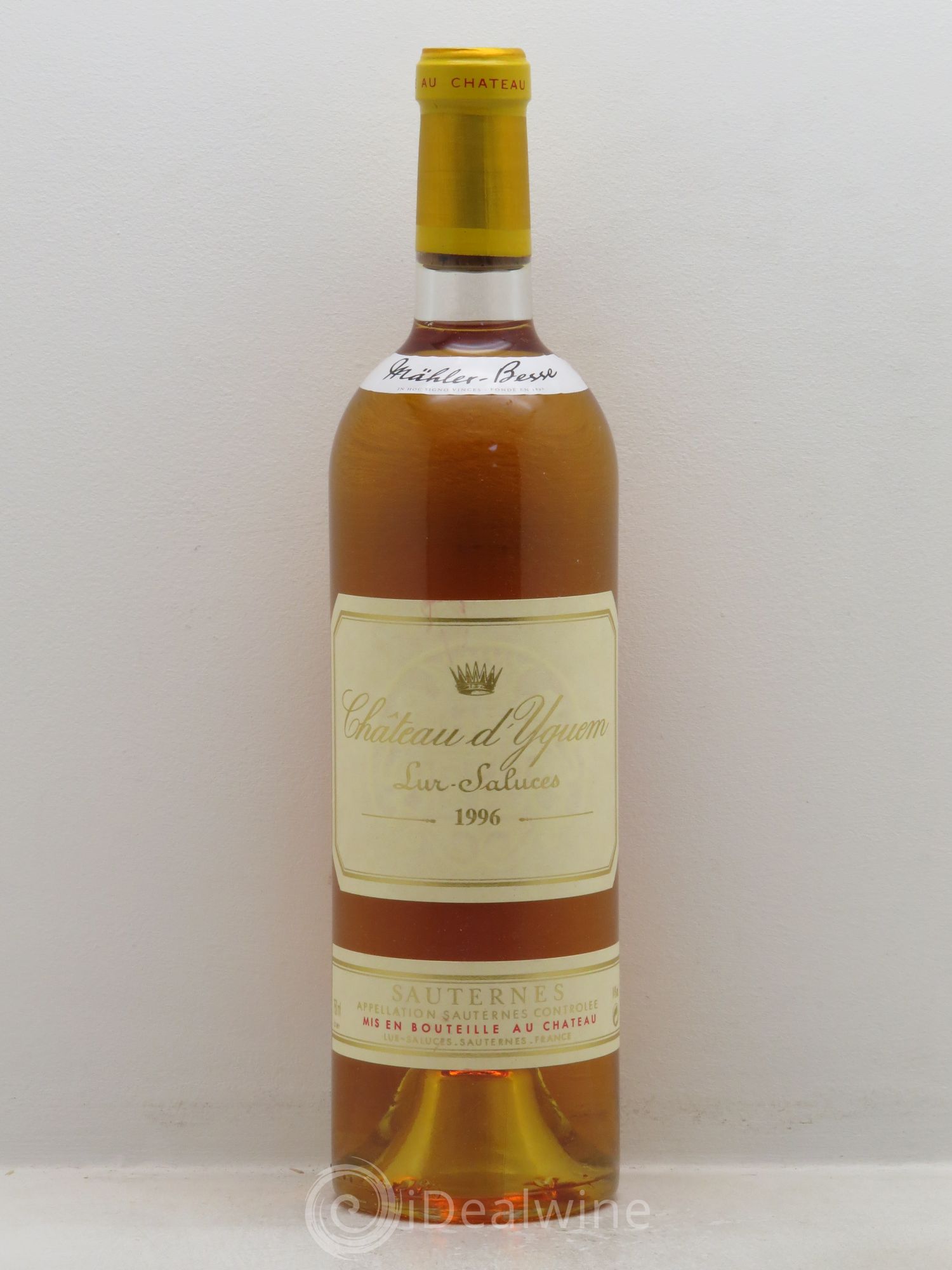 Château d' Yquem 1er Cru Classé Supérieur 1996 - Lotto di 1 bottiglia - 0