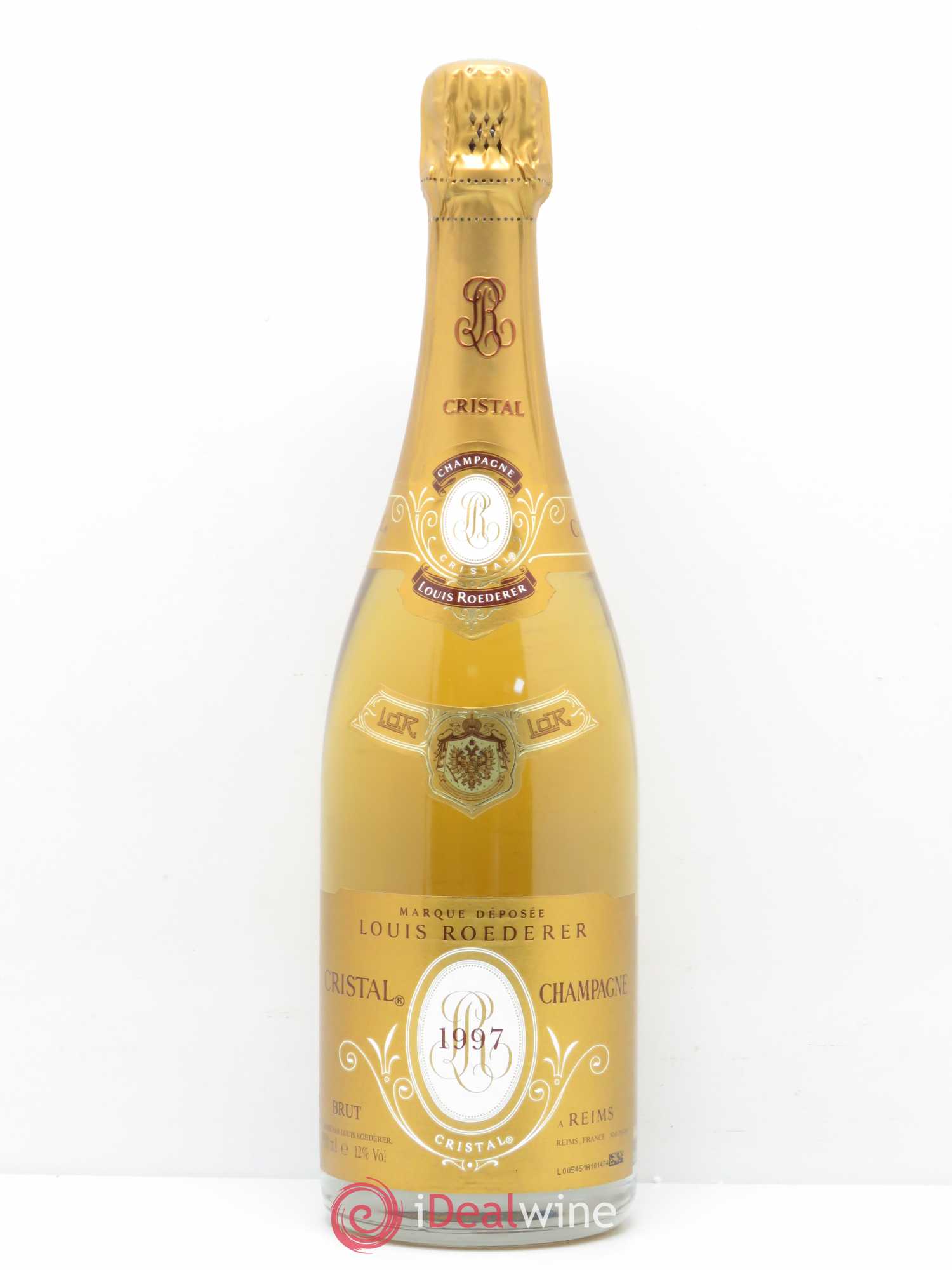 Cristal Louis Roederer 1997 - Lot de 1 bouteille - 0