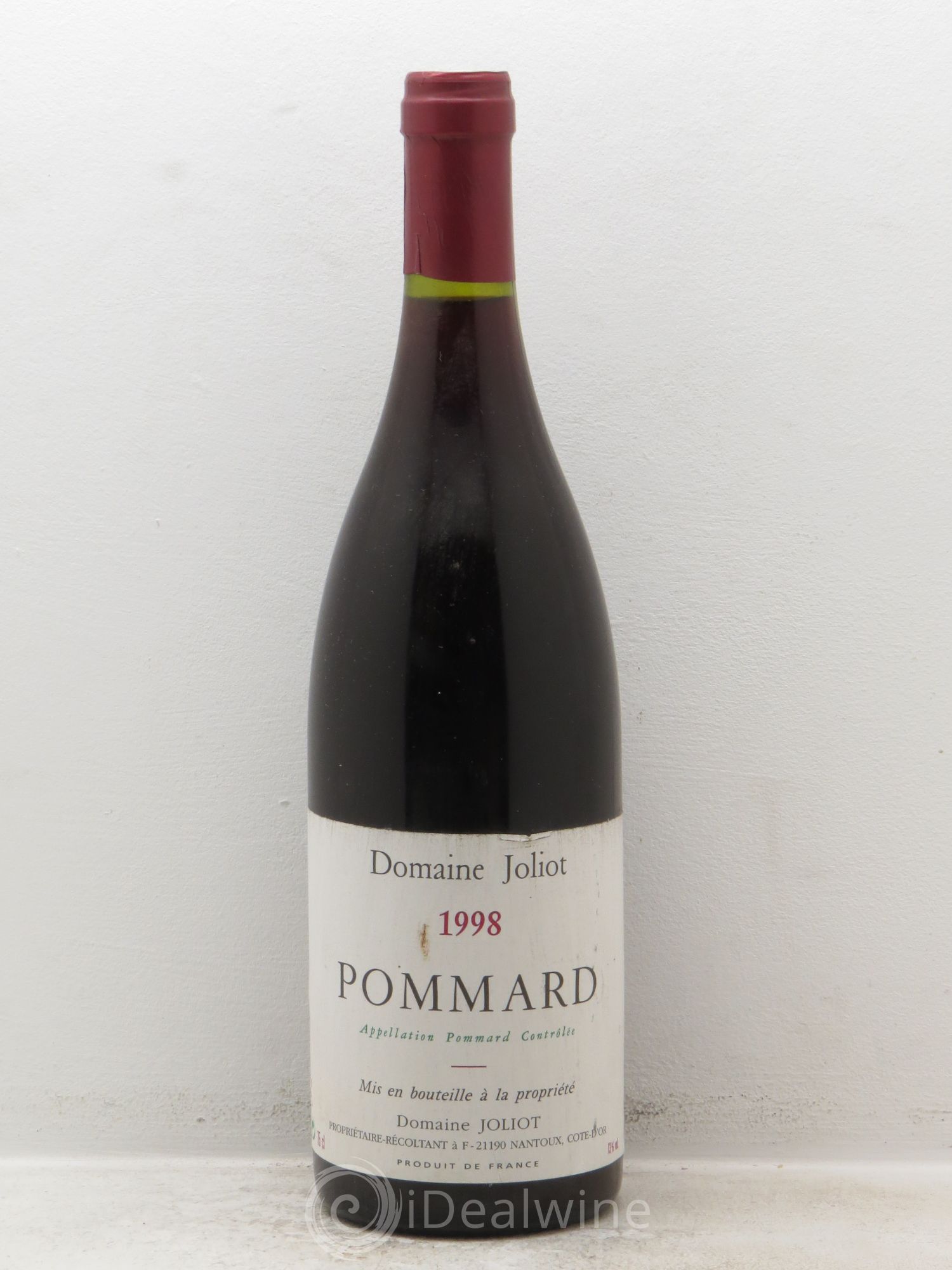 Pommard Domaine Joliot 1998 - Posten von 1 Flasche - 0