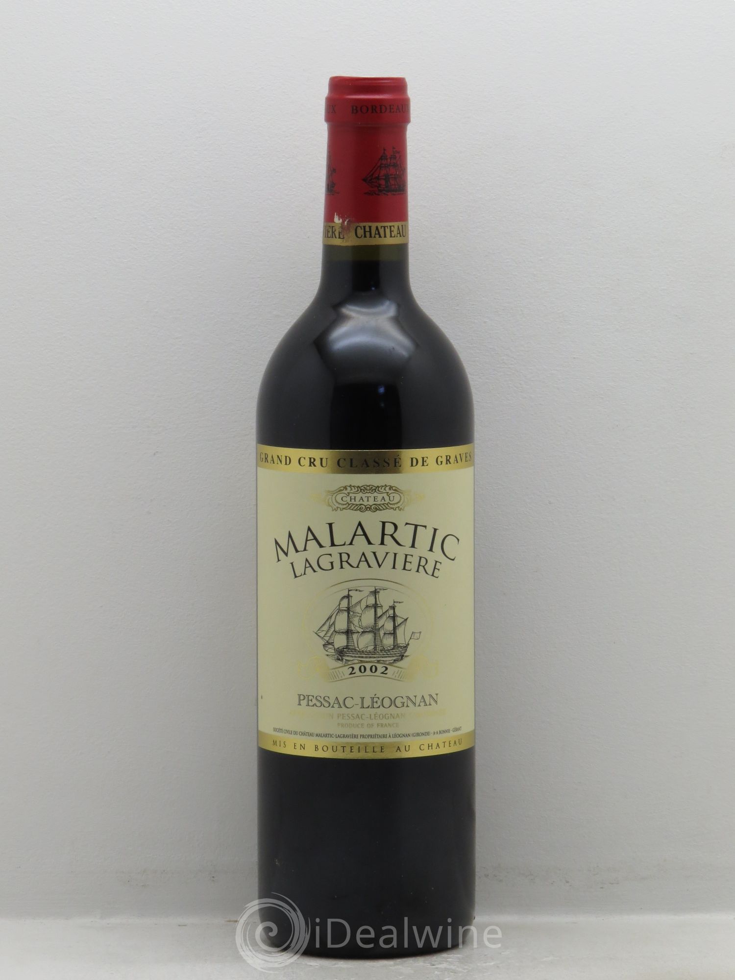 Château Malartic-Lagravière Cru Classé de Graves 2002 - Lot de 6 bouteilles - 0