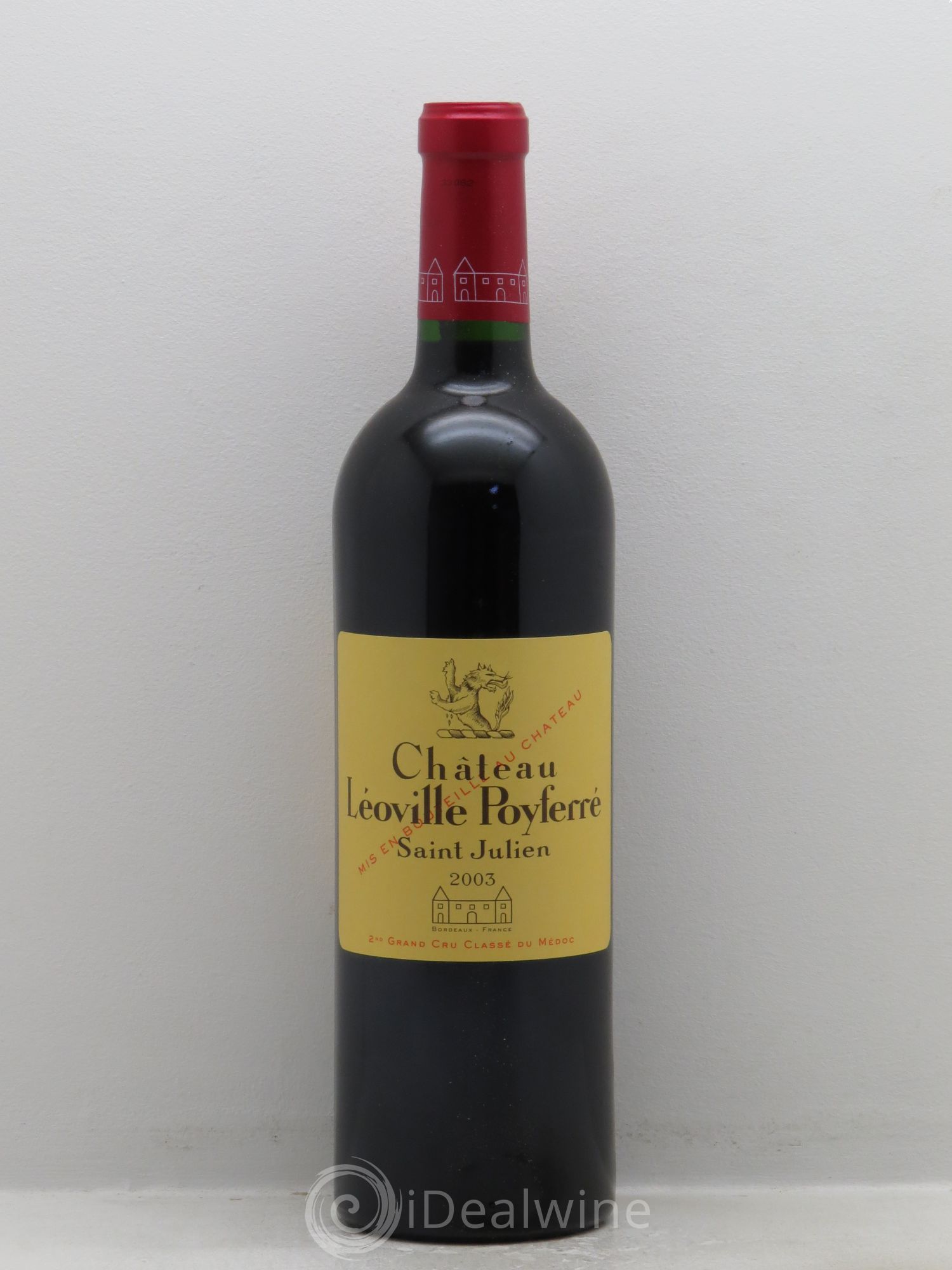 Château Léoville Poyferré 2ème Grand Cru Classé 2003 - Lot de 6 bouteilles - 0