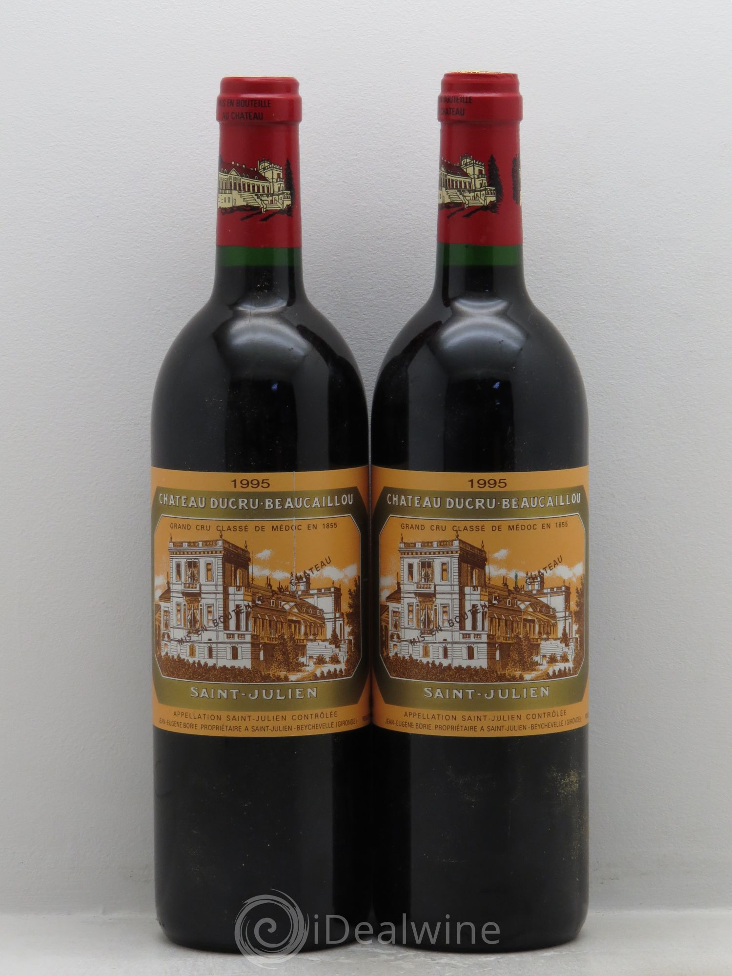 Château Ducru Beaucaillou 2ème Grand Cru Classé 1995 - Lot de 2 bouteilles - 0