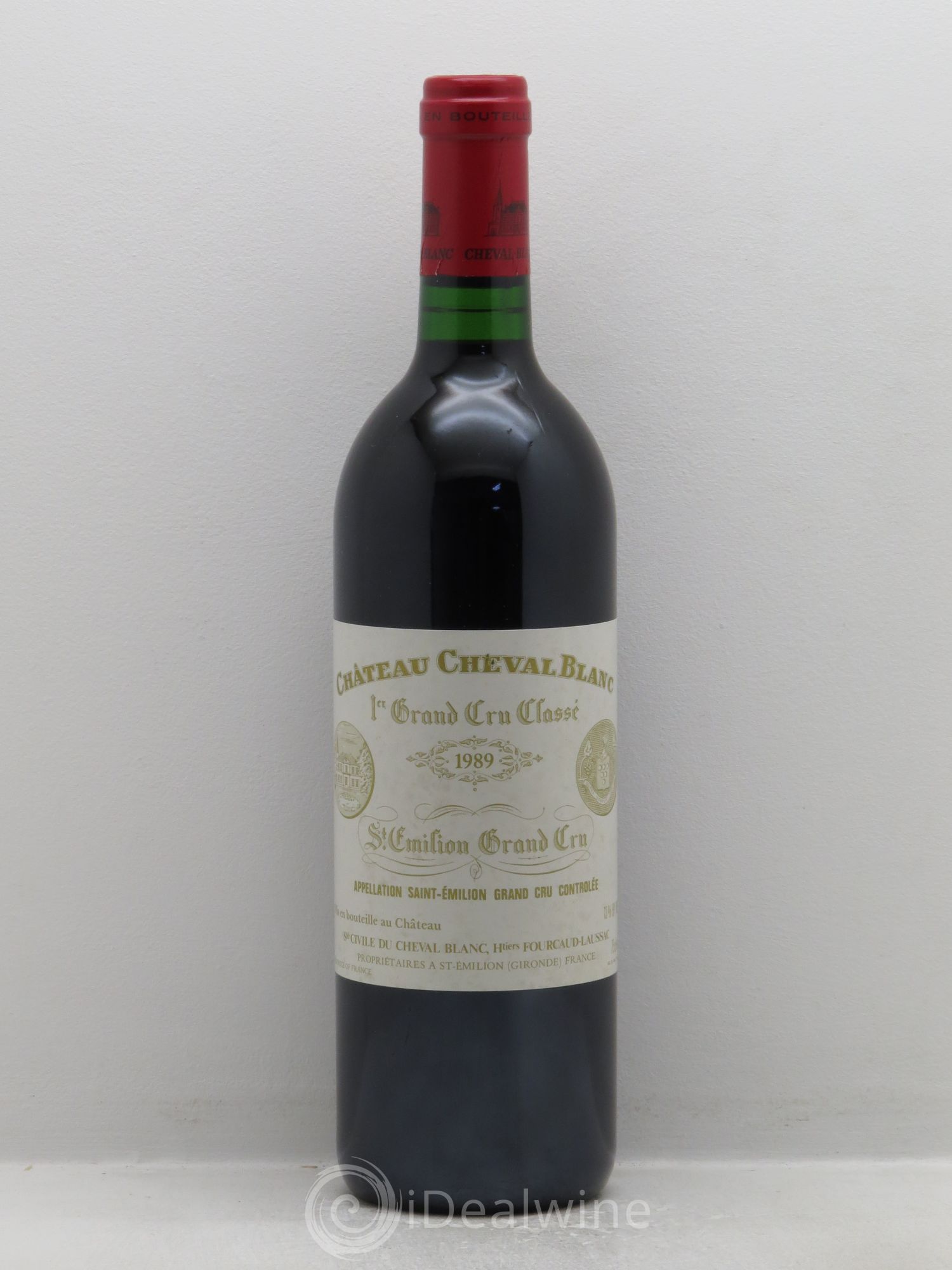 Château Cheval Blanc 1er Grand Cru Classé A 1989 - Lot de 1 bouteille - 0