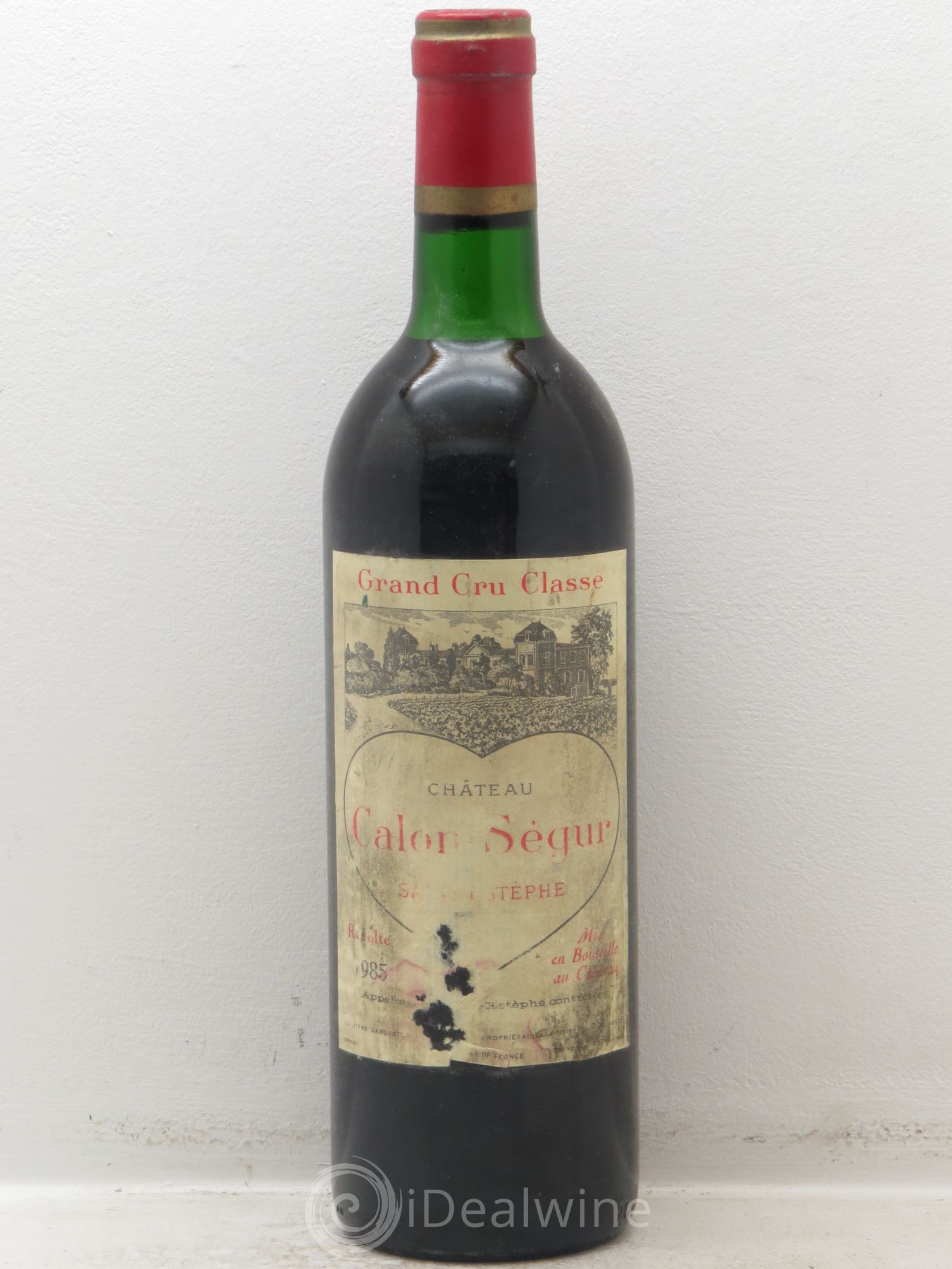 Château Calon Ségur 3ème Grand Cru Classé 1985 - Lot de 6 bouteilles - 0