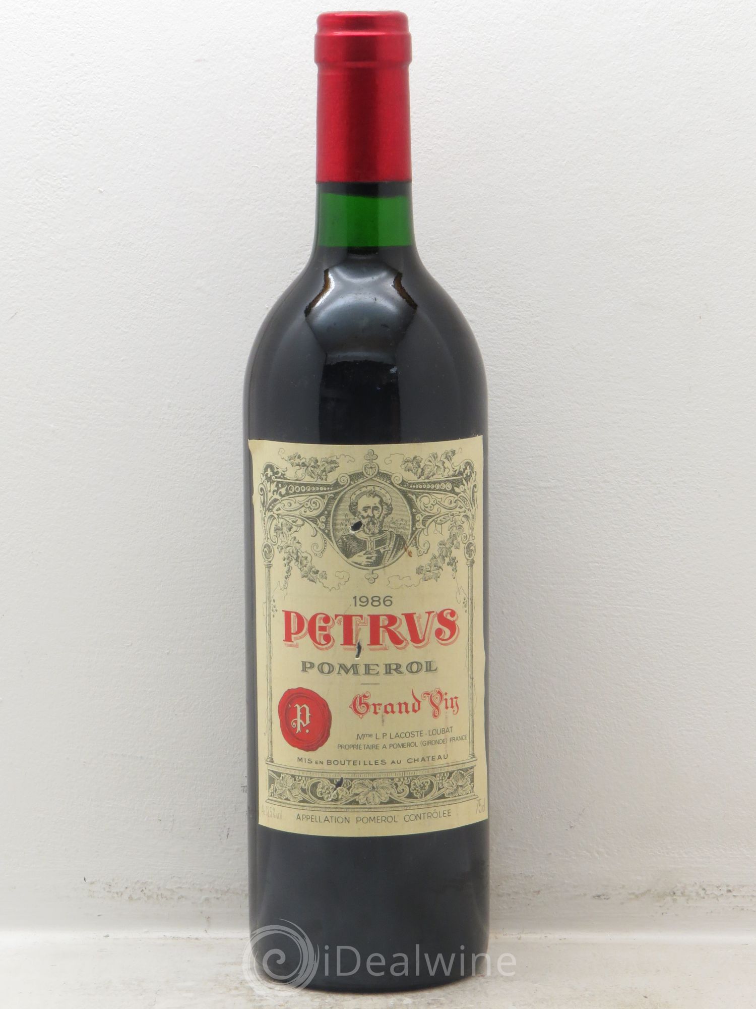 Petrus 1986 - Lot de 1 bouteille - 0