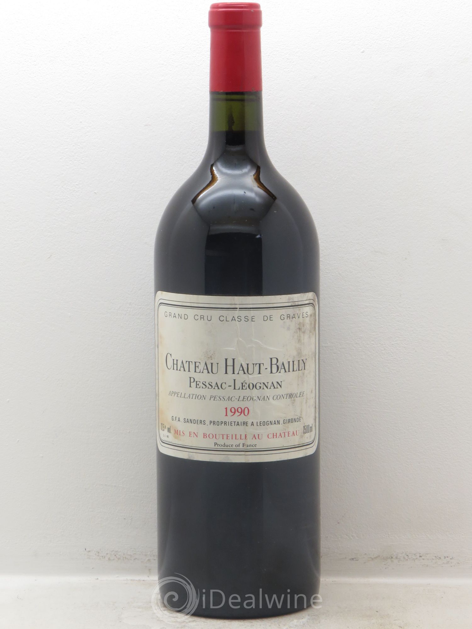 Château Haut-Bailly Cru Classé de Graves 1990 - Lot de 1 magnum - 0