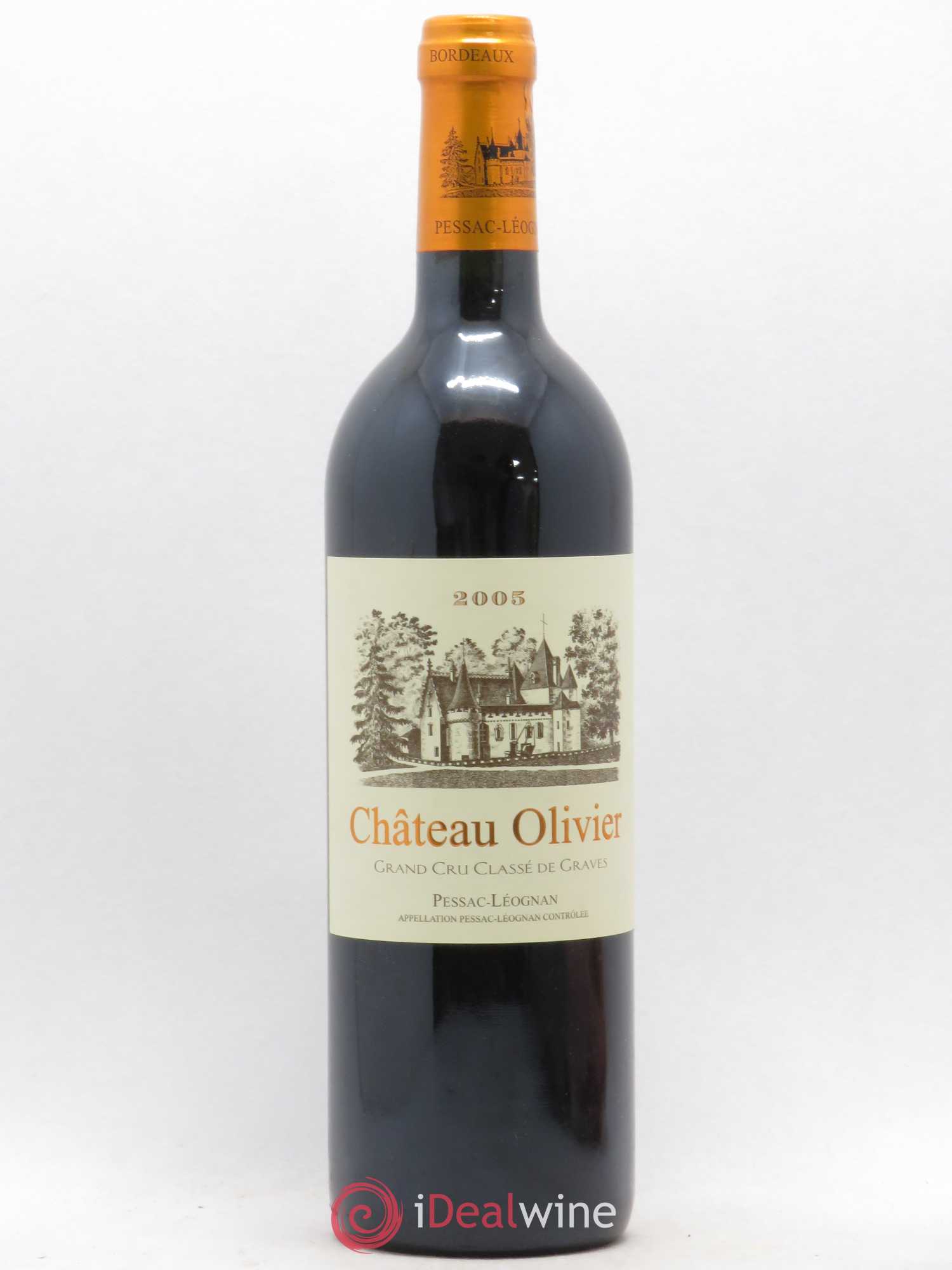 Château Olivier Cru Classé de Graves 2005 - Lot de 1 bouteille - 0