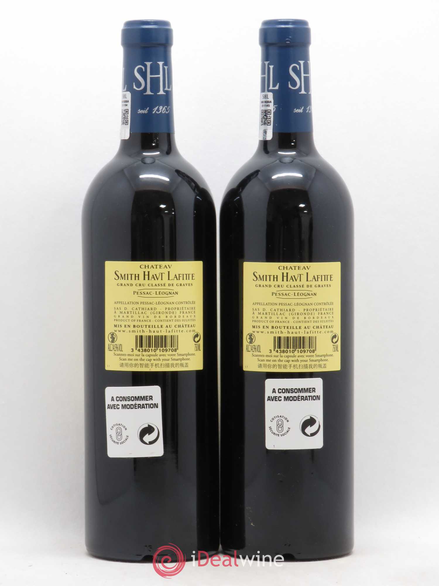 Château Smith Haut Lafitte Cru Classé de Graves 2009 - Lot de 2 bouteilles - 1