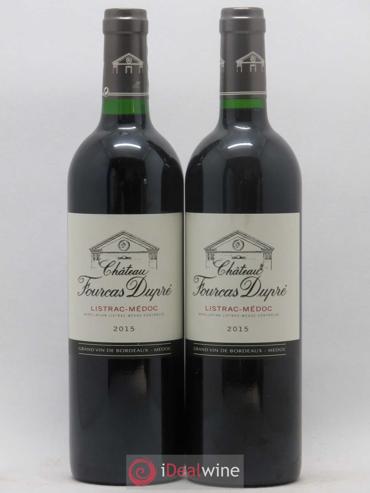 Château Fourcas Dupré (sans prix de réserve) 2015 - Lot de 2 bouteilles - 0