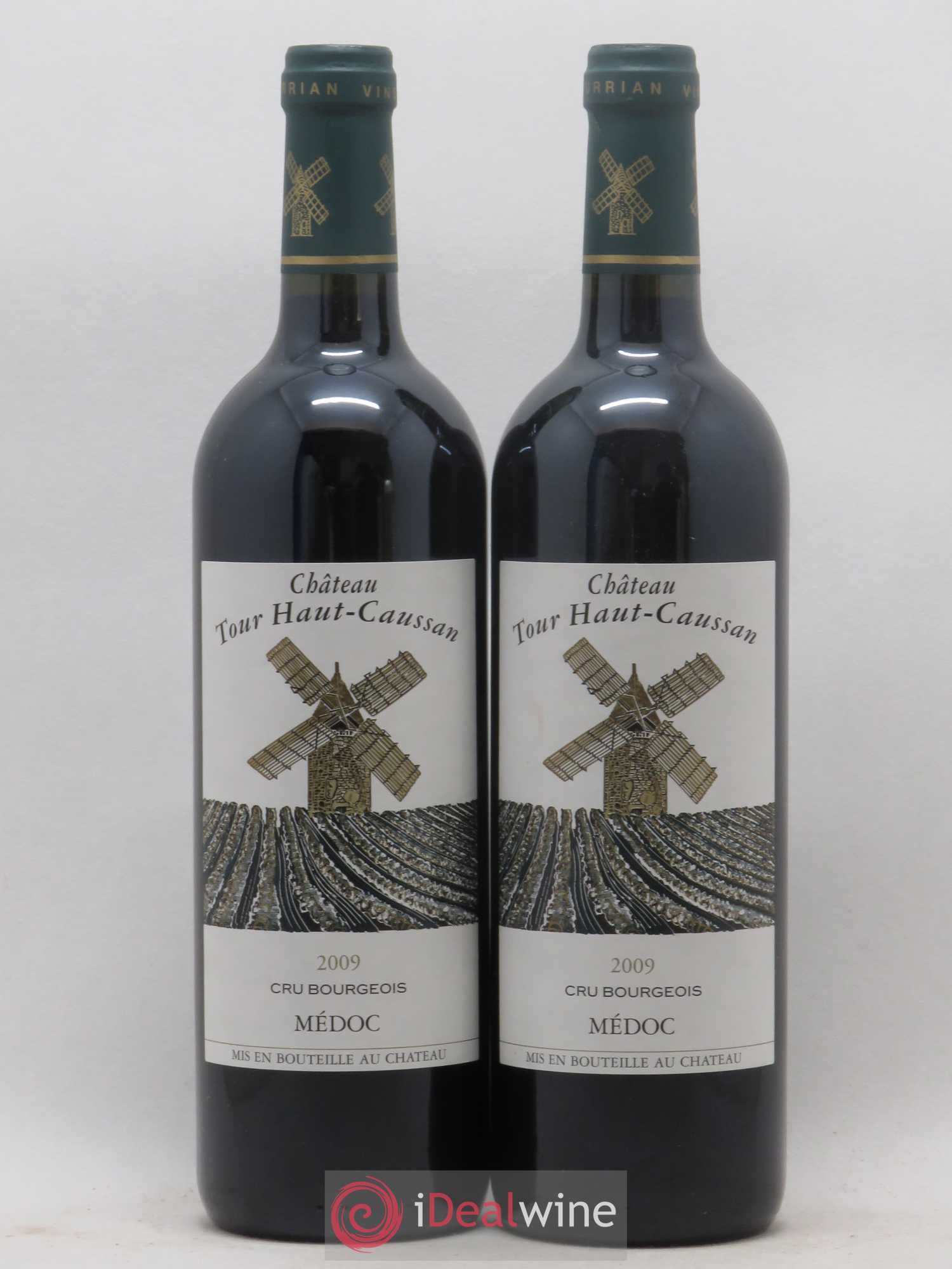 Château Tour Haut-Caussan Cru Bourgeois 2009 - Lot de 2 bouteilles - 0