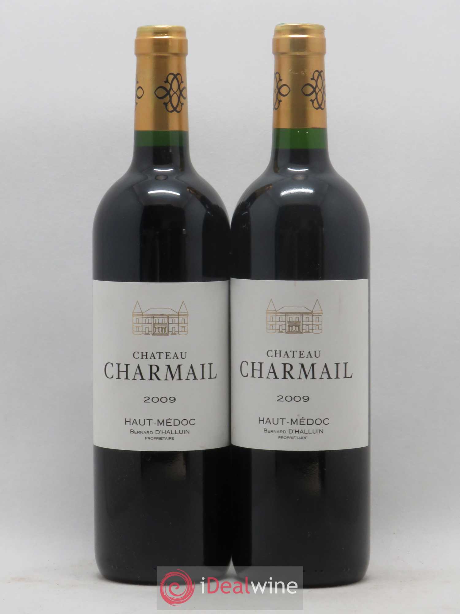 Château Charmail Cru Bourgeois 2009 - Lot de 2 bouteilles - 0