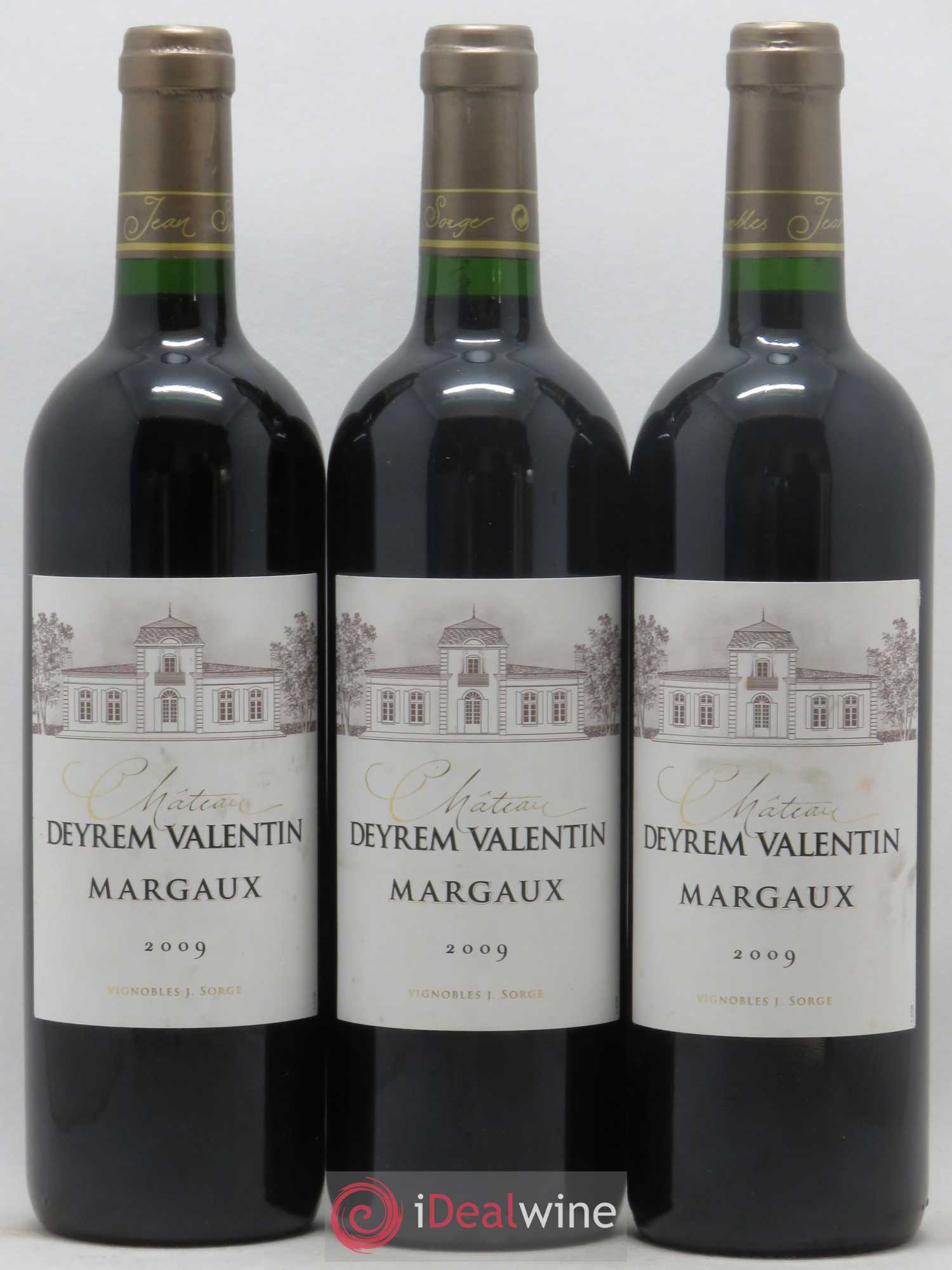 Château Deyrem Valentin Cru Bourgeois 2009 - Lot de 3 bouteilles - 0
