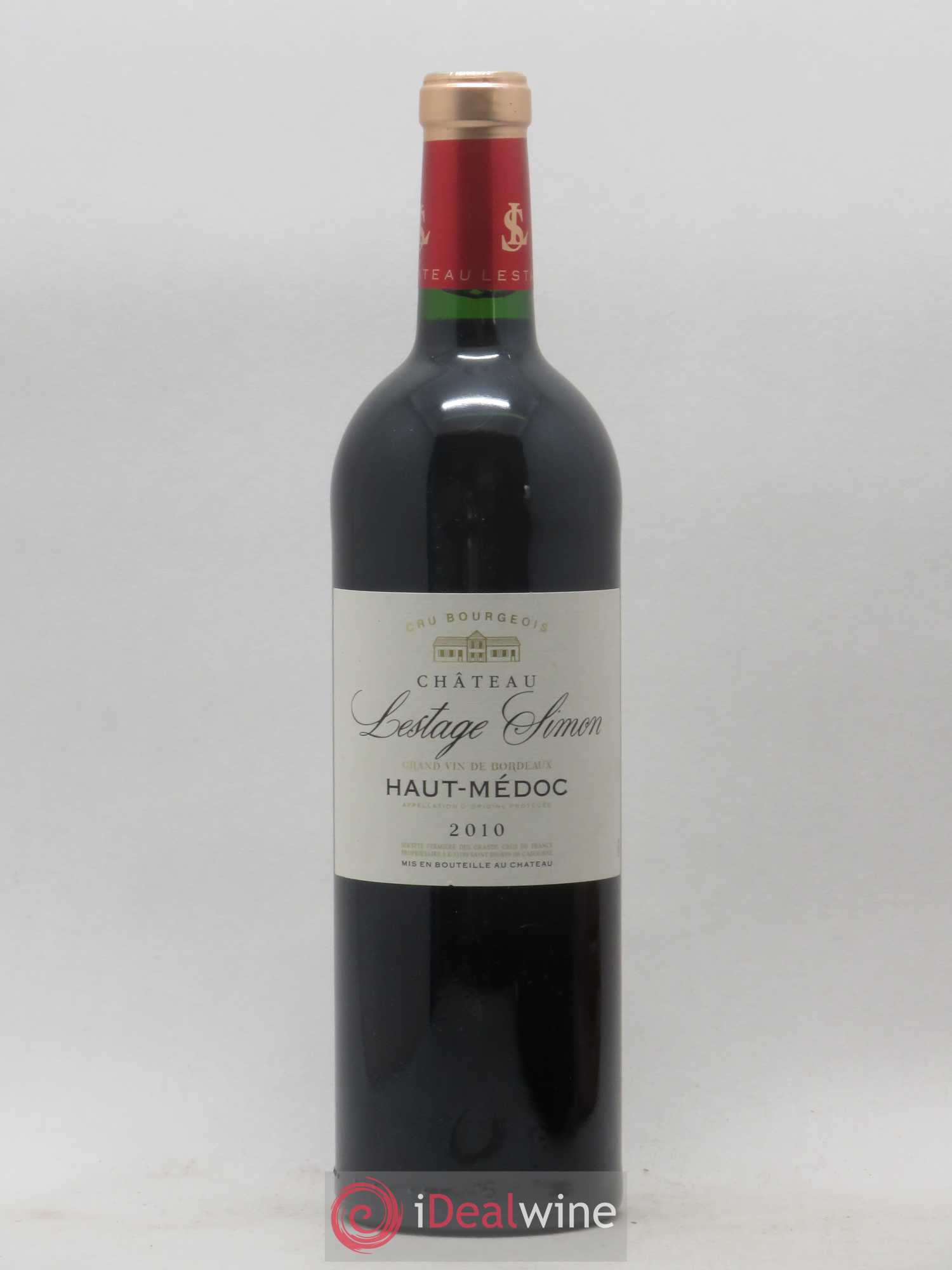 Château Lestage Simon Cru Bourgeois 2010 - Lot de 1 bouteille - 0