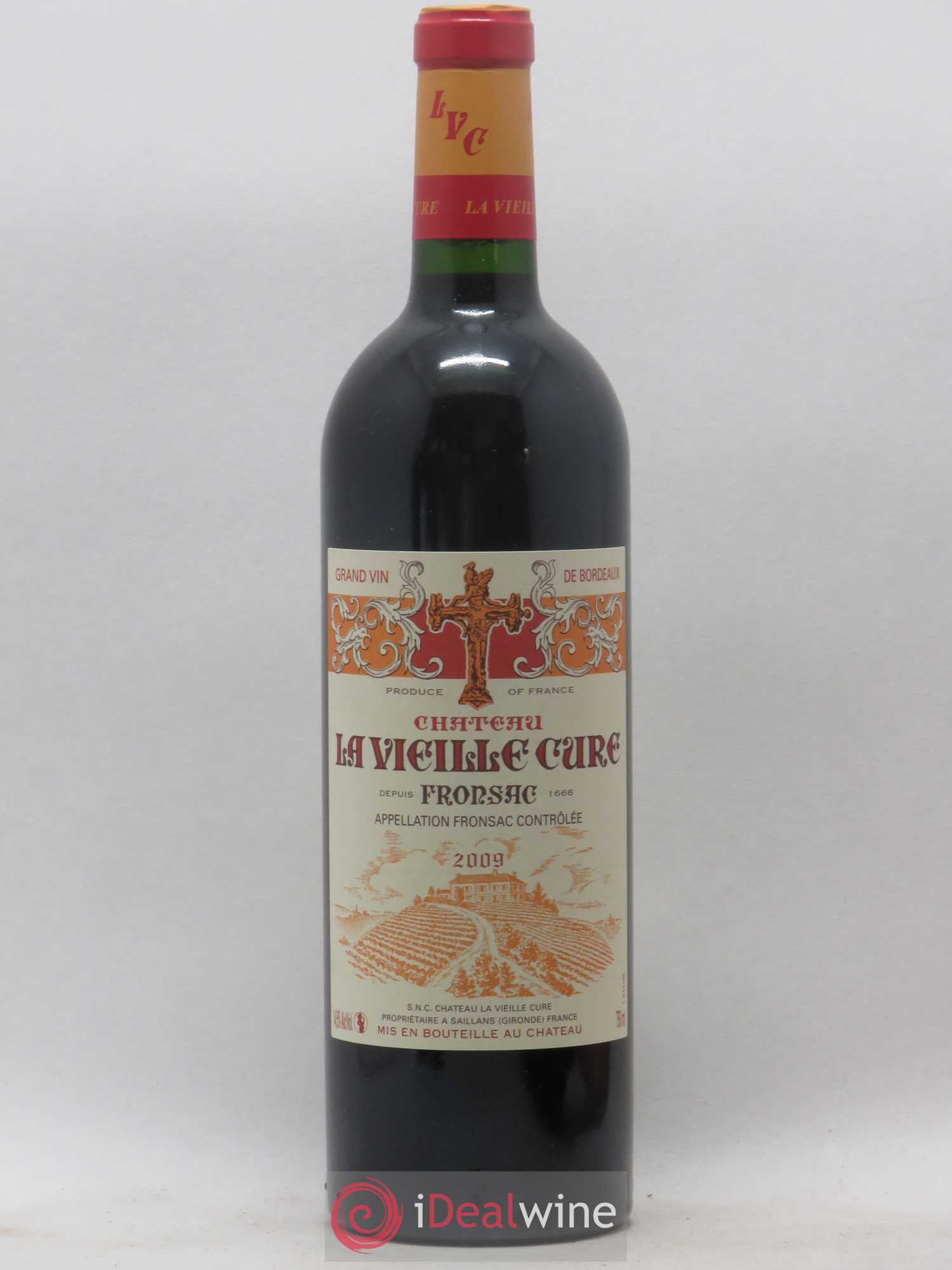 Château La Vieille Cure 2009 - Lot de 1 bouteille - 0