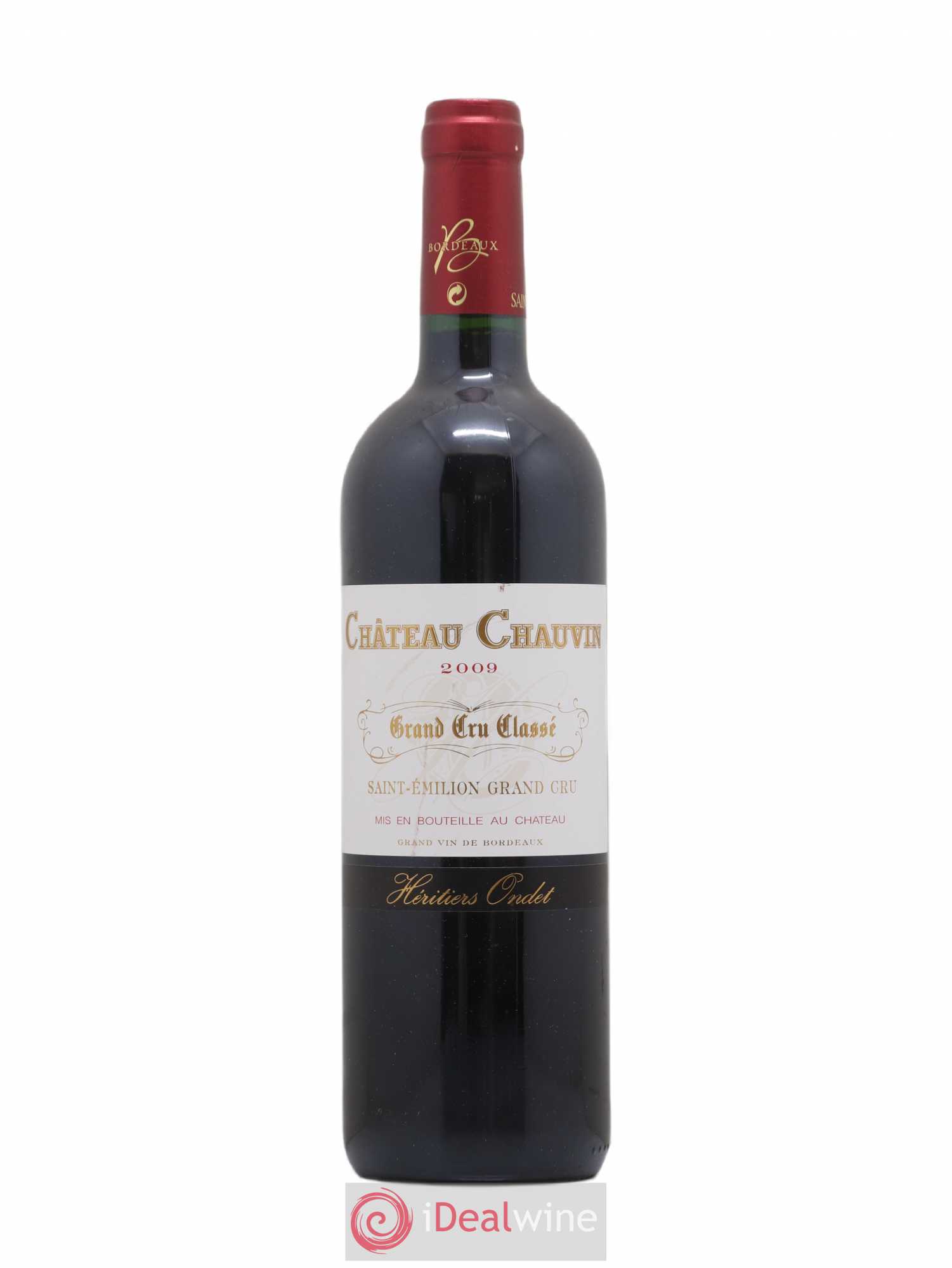 Château Chauvin Grand Cru Classé 2009 - Lot de 1 bouteille - 0