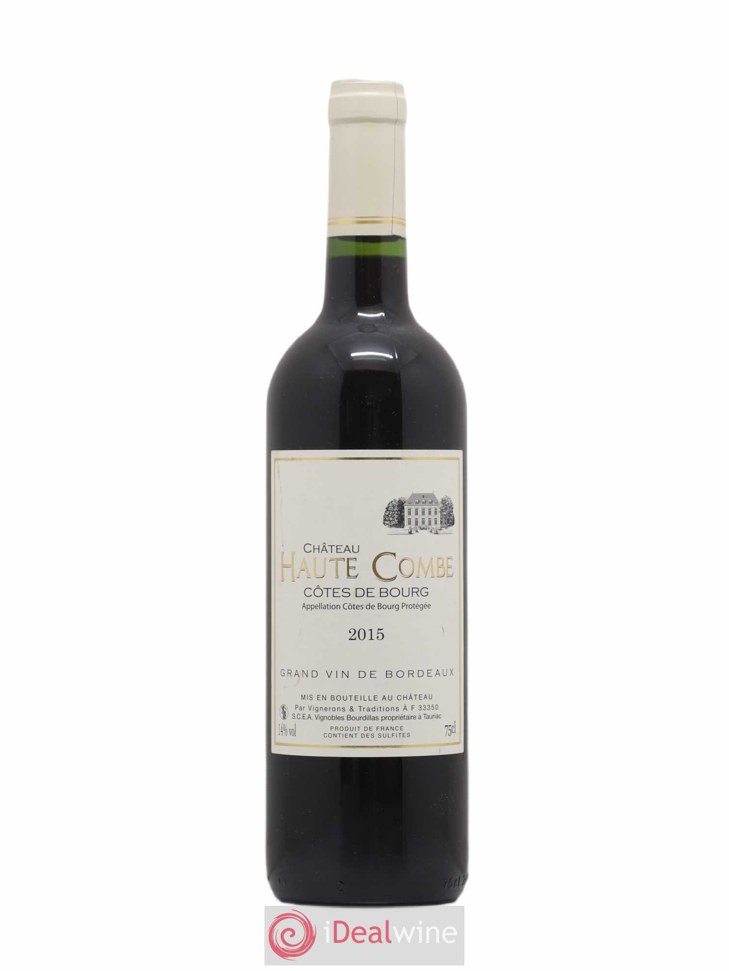 Côtes de Bourg Château Haute Combe (sans prix de réserve) 2015 - Posten von 1 Flasche - 0