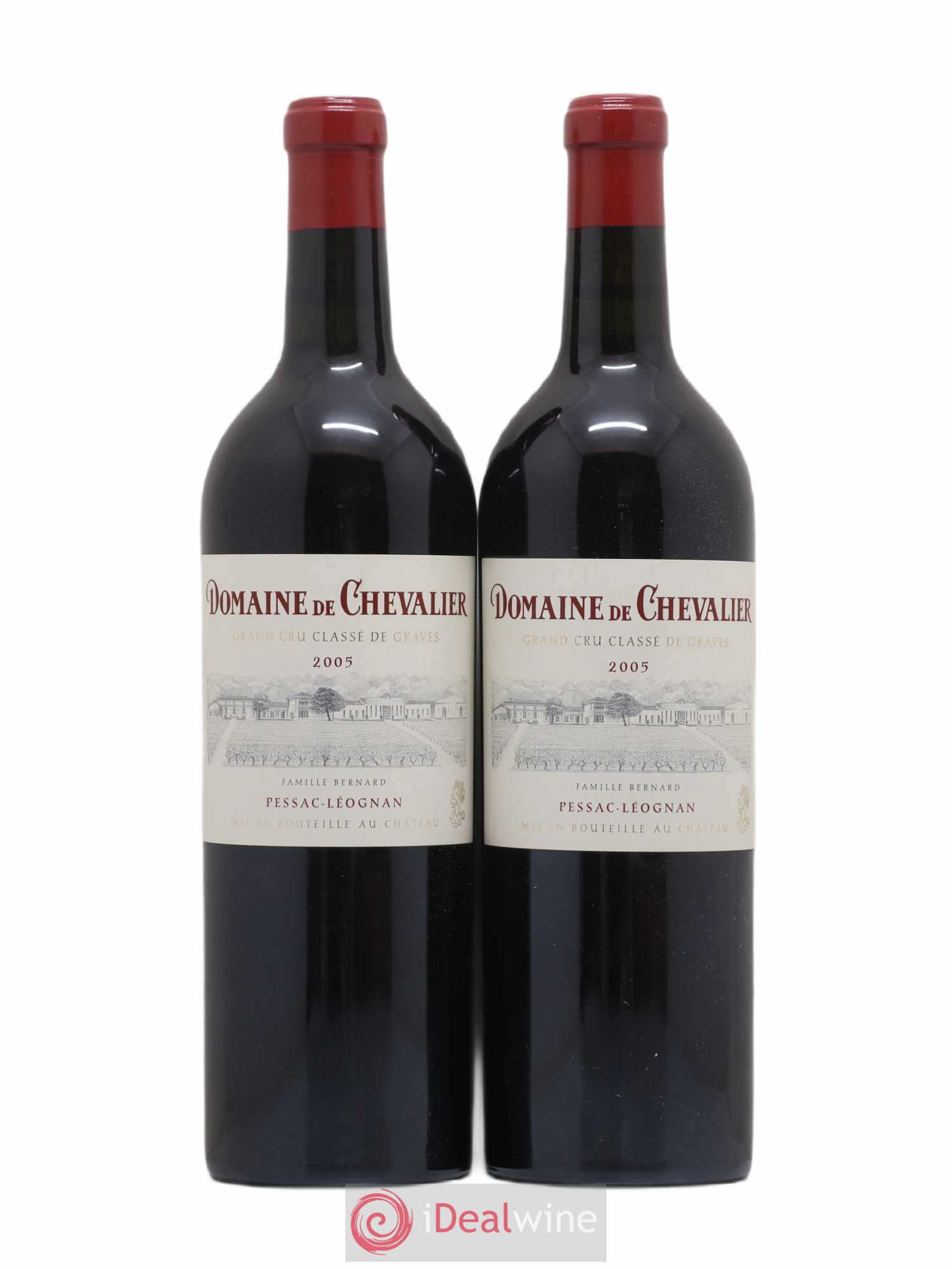 Domaine de Chevalier Cru Classé de Graves 2005 - Lot de 2 bouteilles - 0