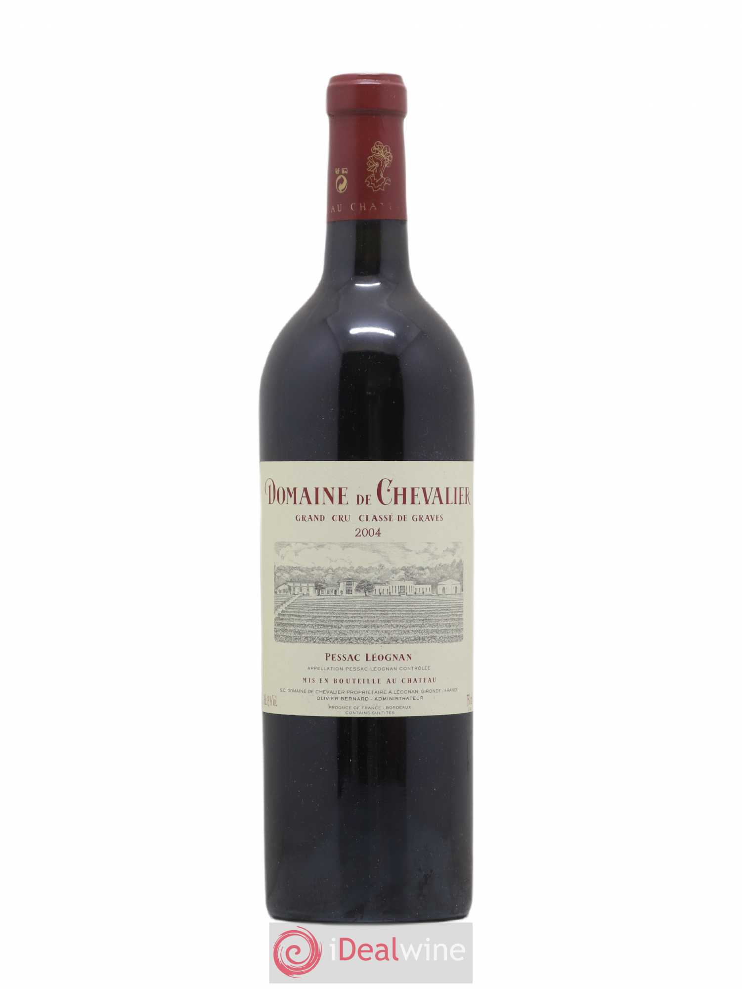 Domaine de Chevalier Cru Classé de Graves 2004 - Lot de 1 bouteille - 0