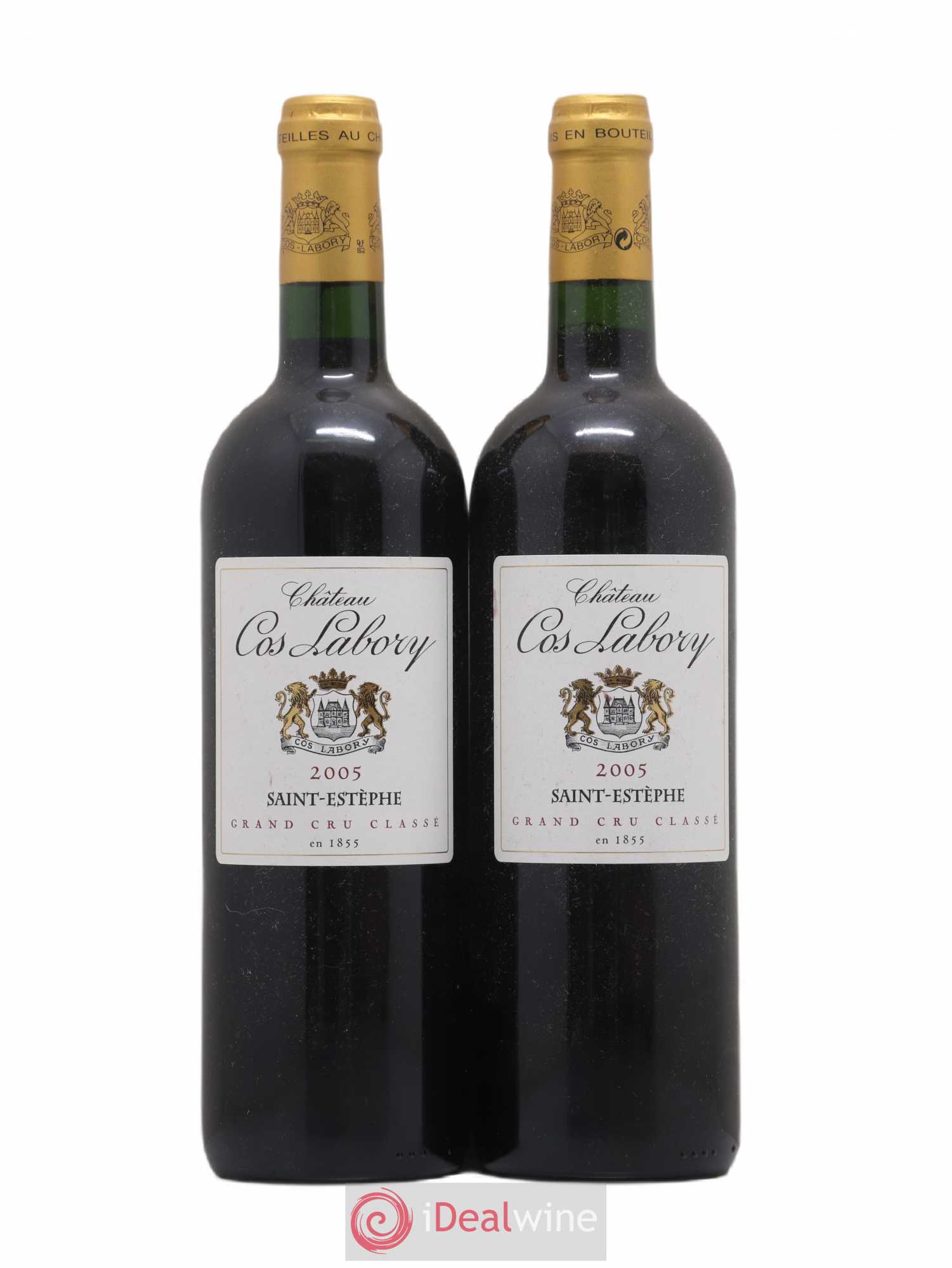 Château Cos Labory 5ème Grand Cru Classé 2005 - Lot de 2 bouteilles - 0