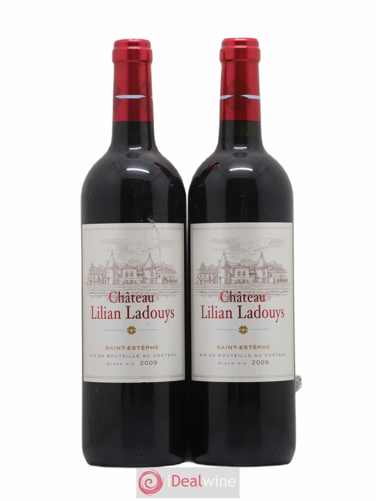 Château Lilian Ladouys Cru Bourgeois 2009 - Lot de 2 bouteilles - 0